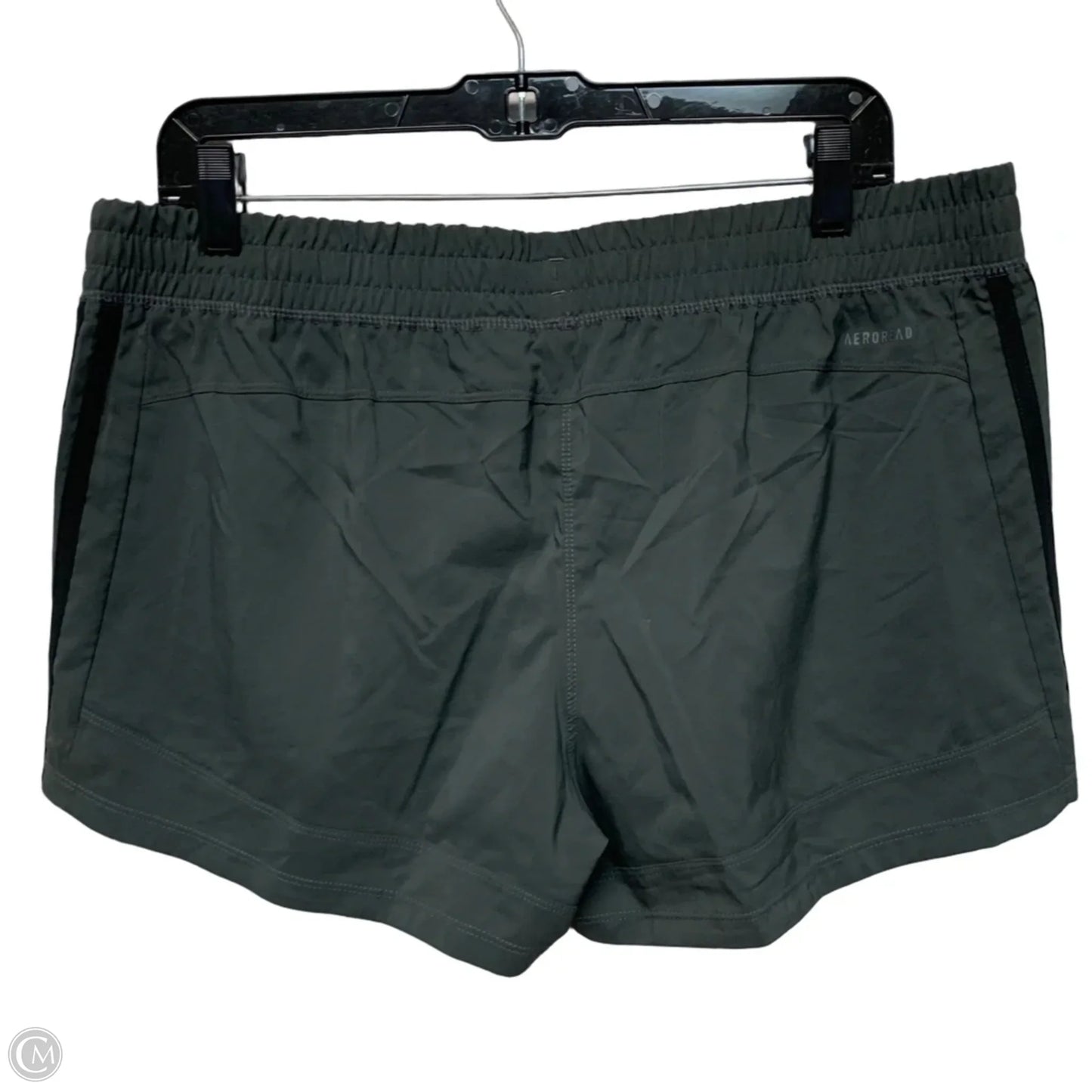 Athletic Shorts By Adidas In Grey, Size: L