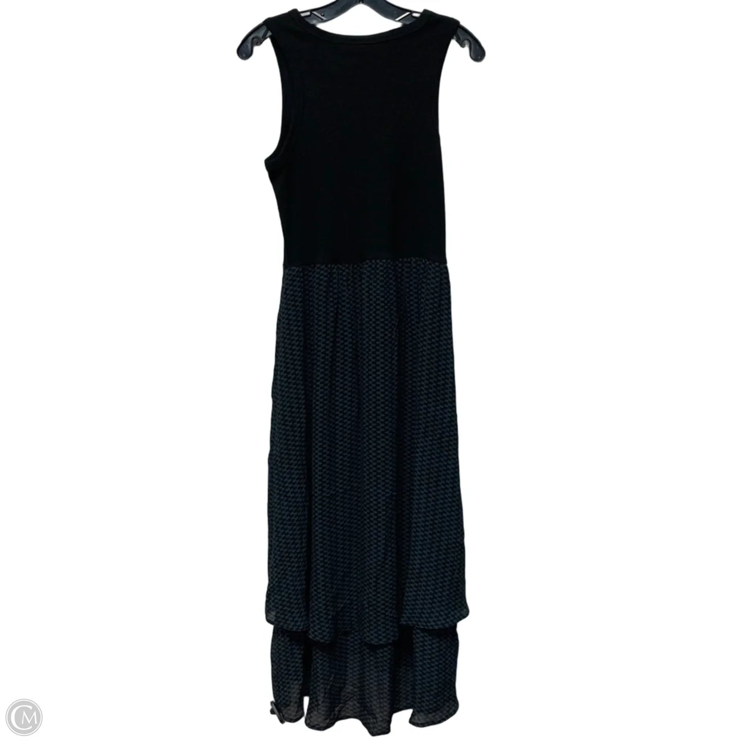 Dress Casual Maxi By SAINT + SOFIA In Black & Grey, Size: M