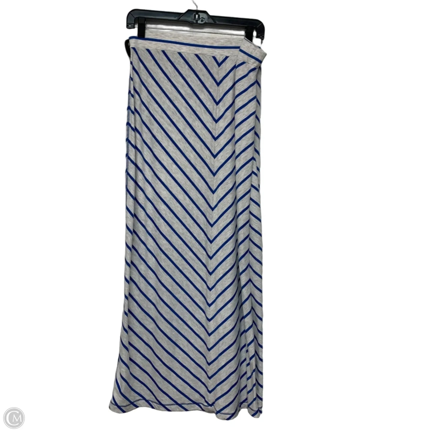 Skirt Maxi By Faded Glory In Blue & Grey, Size: Xl