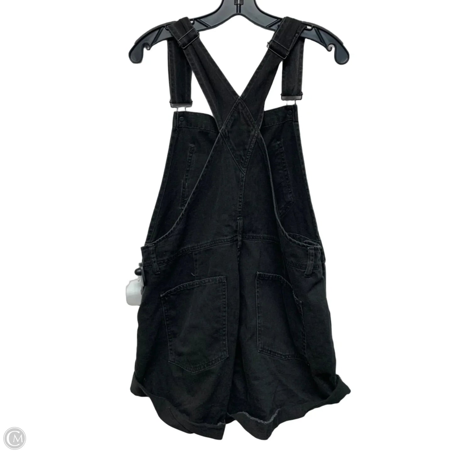 Shortalls By We The Free In Black Denim, Size: M