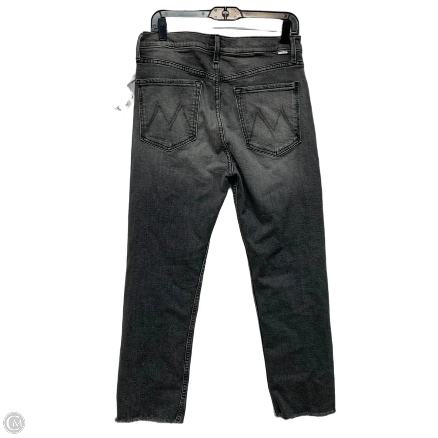 Jeans Designer By Mother In Grey Denim, Size: 12