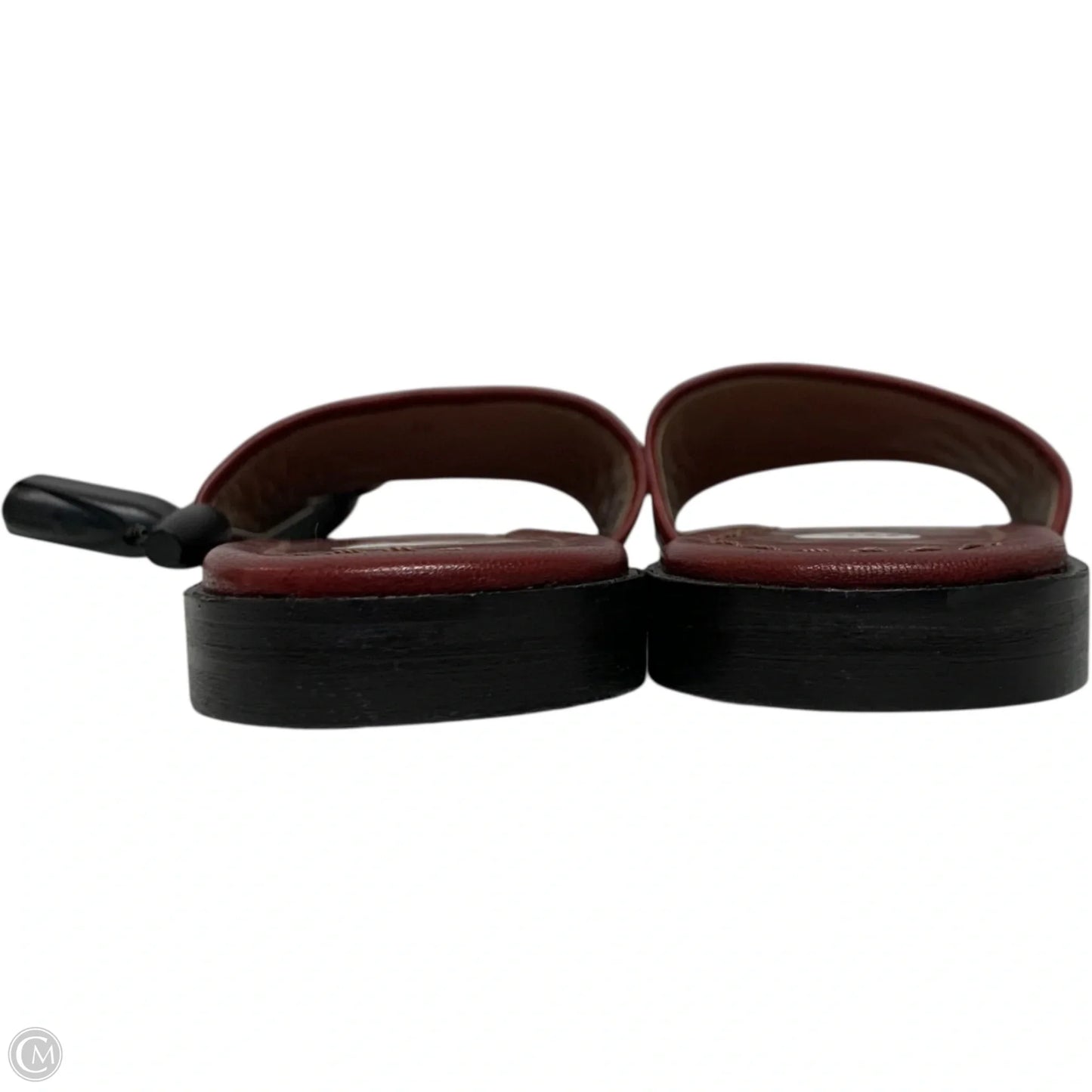 Sandals Flats By Anthropologie In Red, Size: 8.5