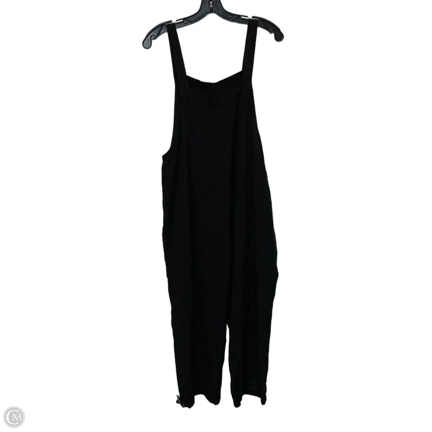 Overalls In Black, Size: L