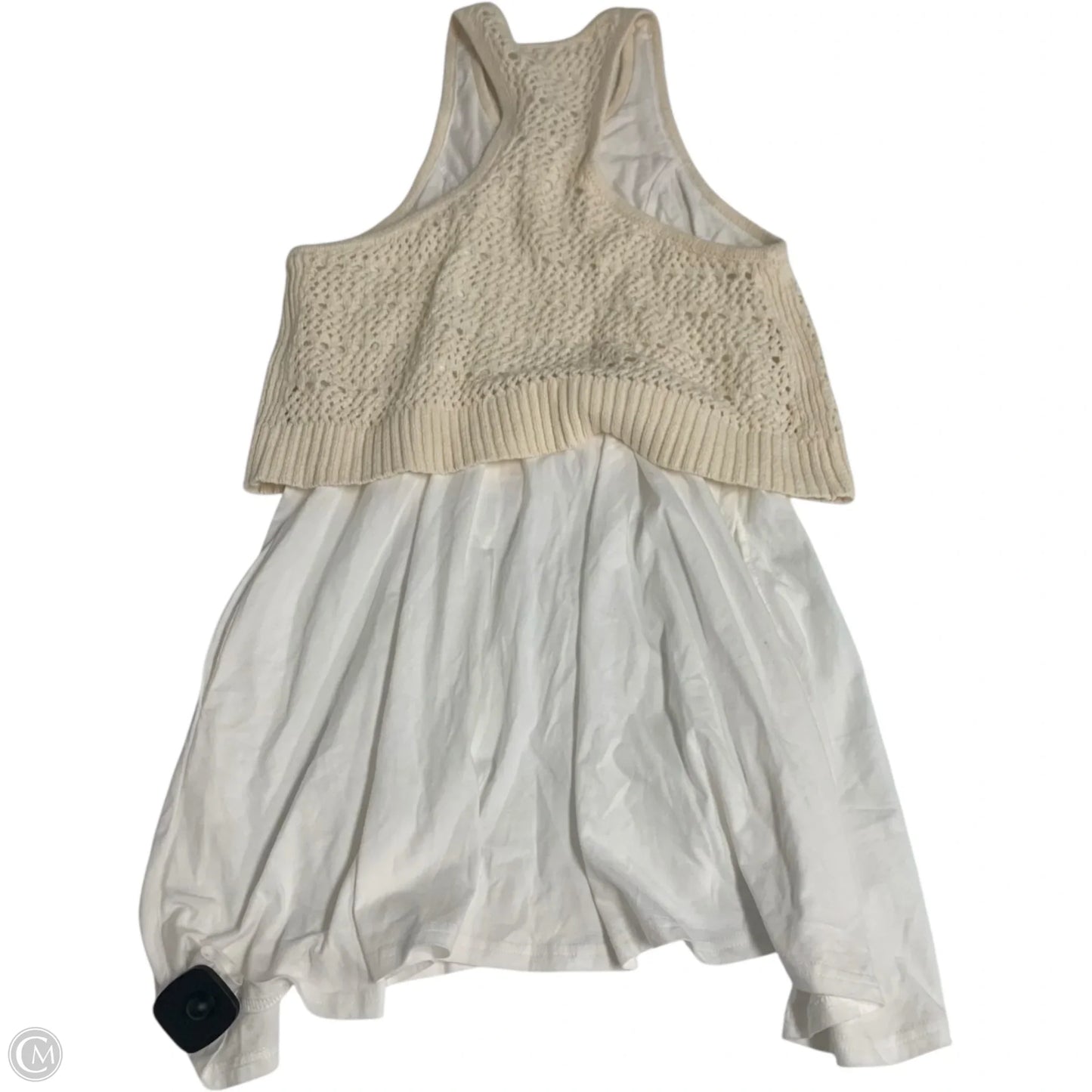 Dress Casual Short By Daily Practice By Anthropologie In Cream & White, Size: S