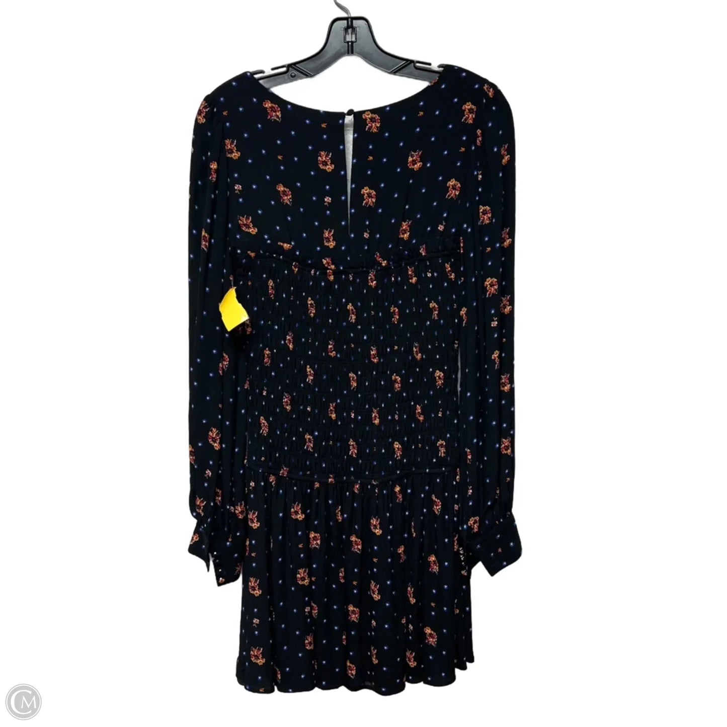 Dress Casual Short By Free People In Black & Orange, Size: Xs