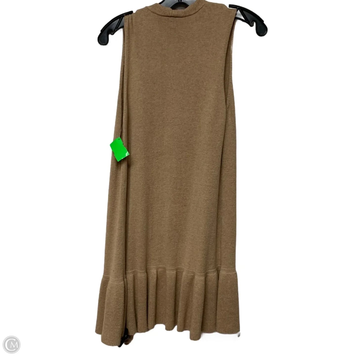 Vest Puffer & Quilted By Loft In Brown, Size: Xs