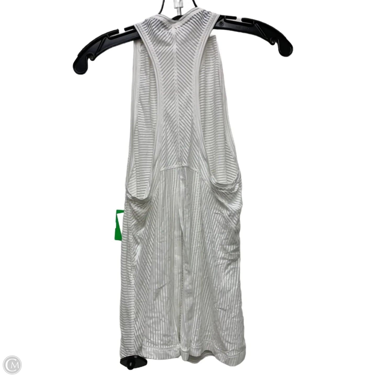 Athletic Tank Top By Lululemon In White, Size: S