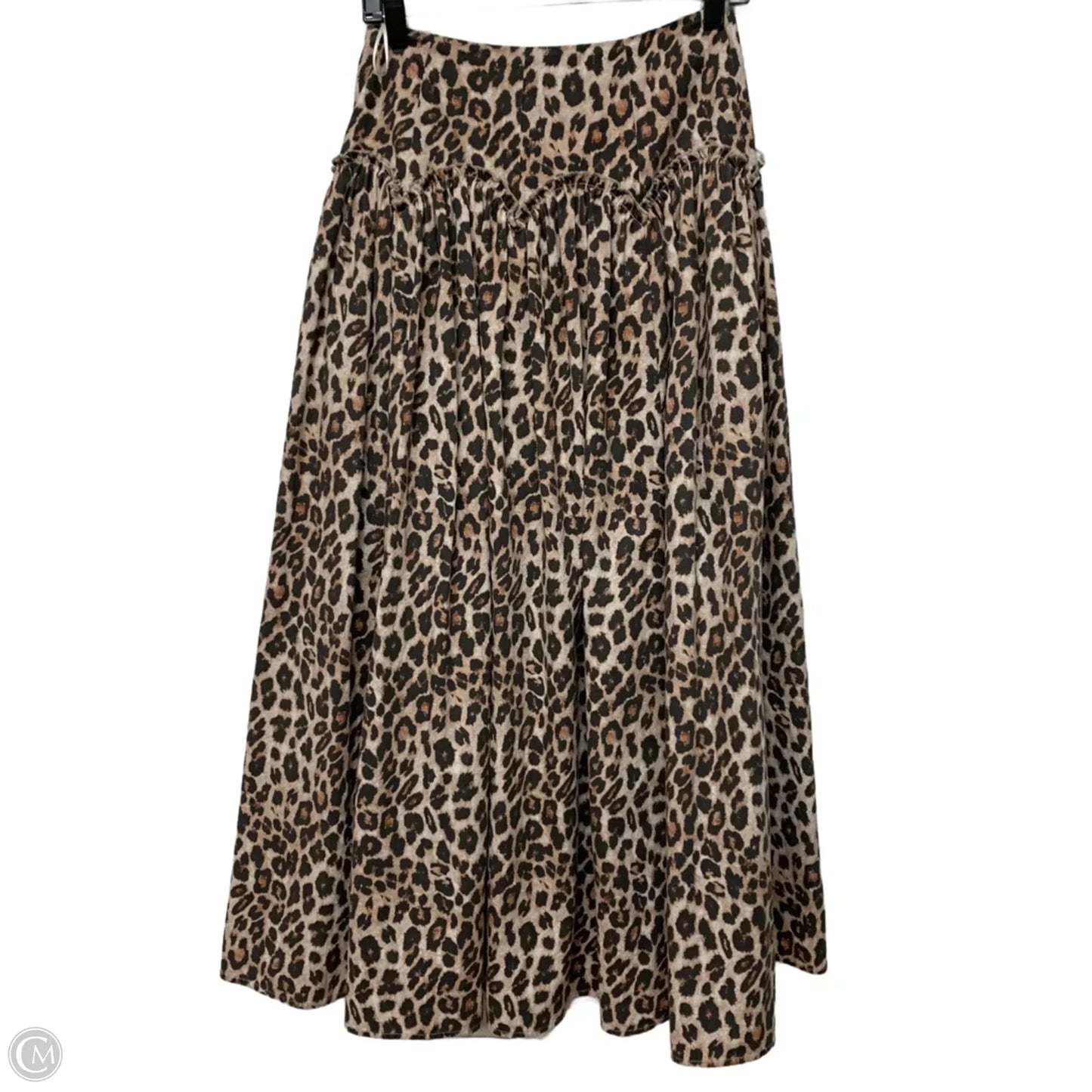 Skirt Maxi By Mare Mare In Animal Print, Size: Xs
