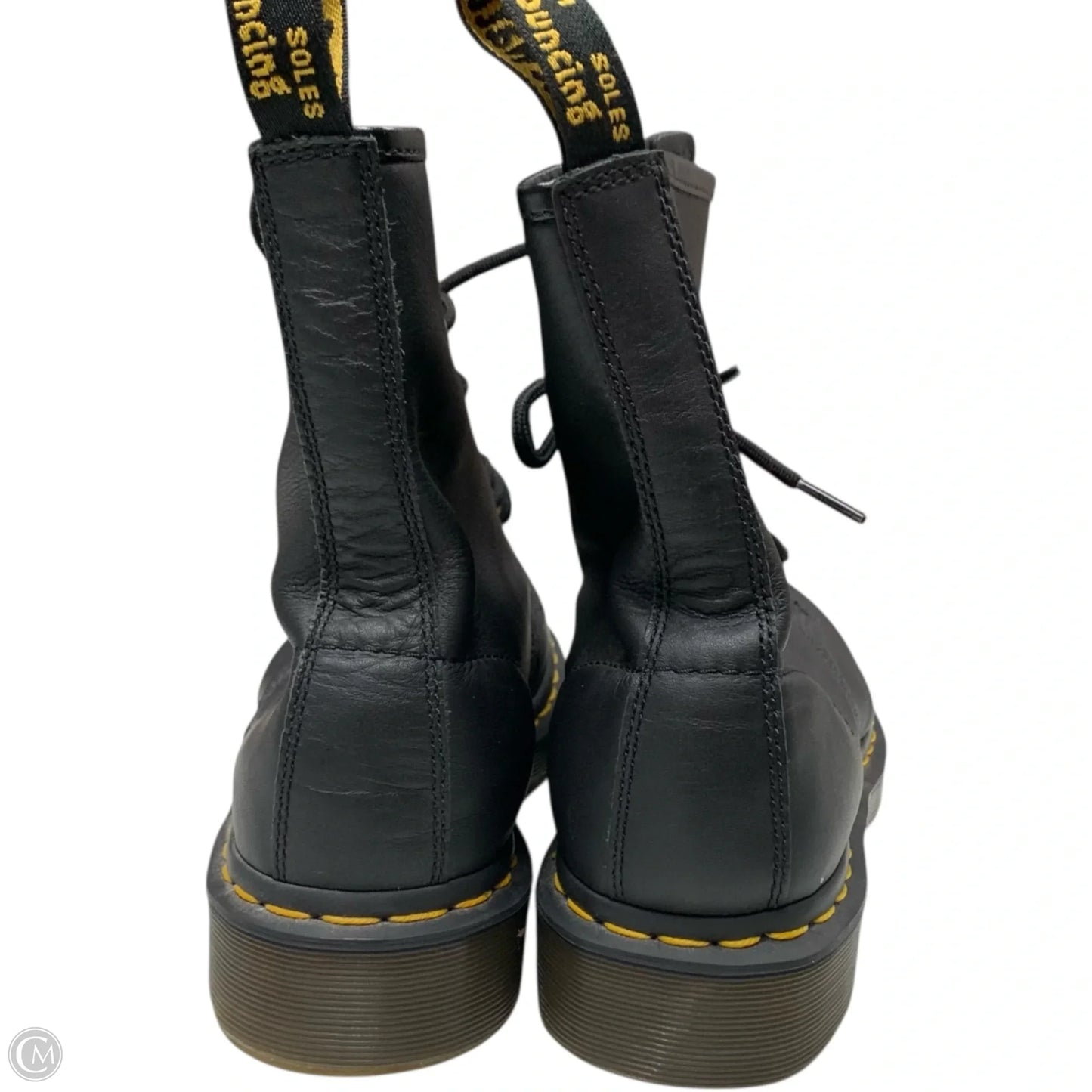 Boots Combat By Dr Martens In Black, Size: 10