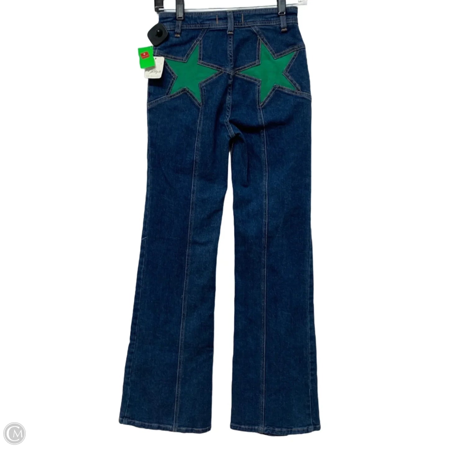 Jeans Wide Leg By We The Free In Blue Denim, Size: 0