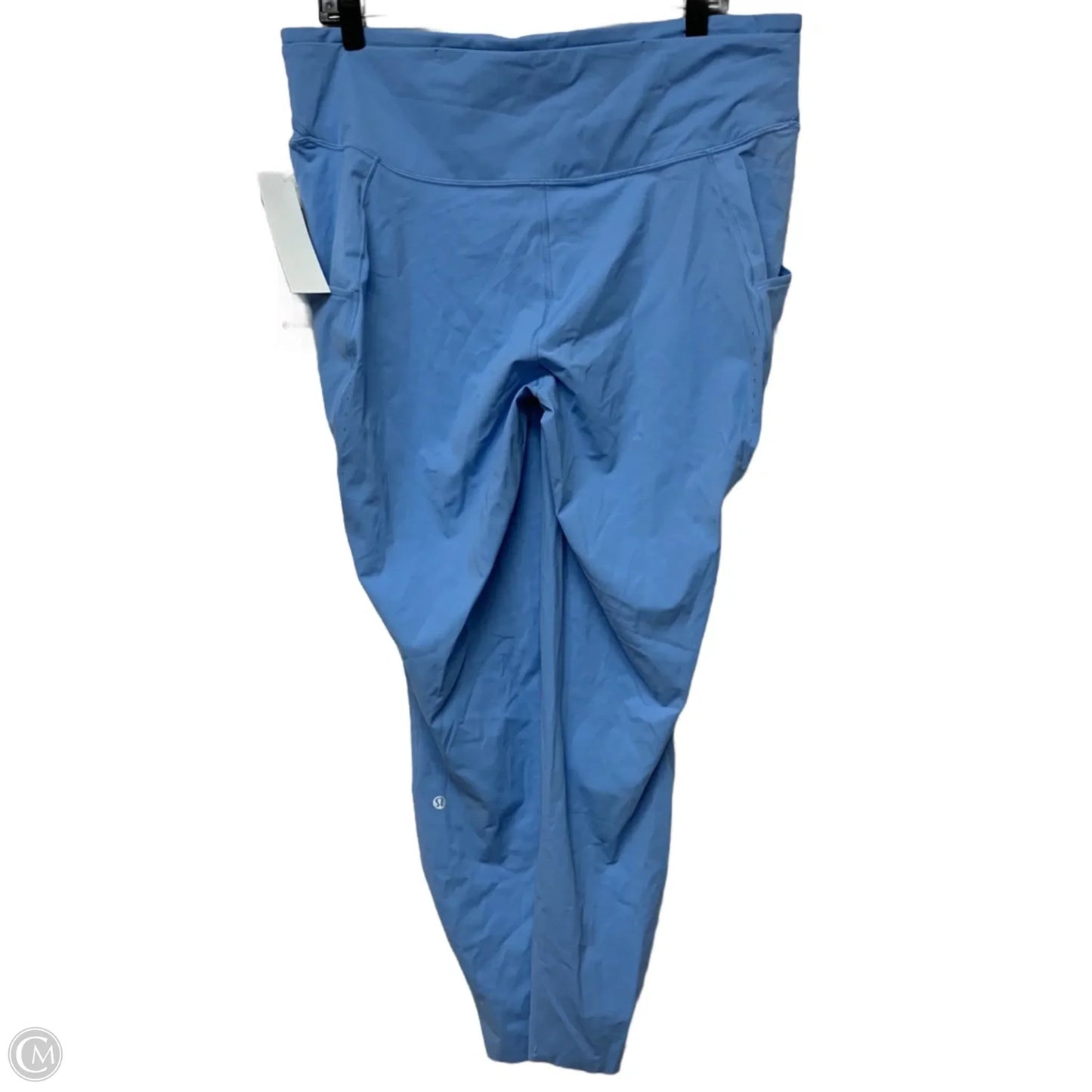 Athletic Leggings By Lululemon In Blue, Size: 1x