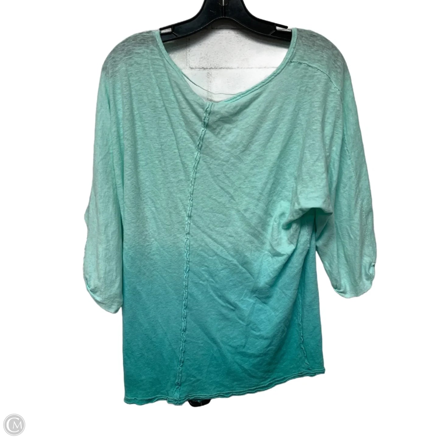 Top Long Sleeve By We The Free In Teal, Size: Xs