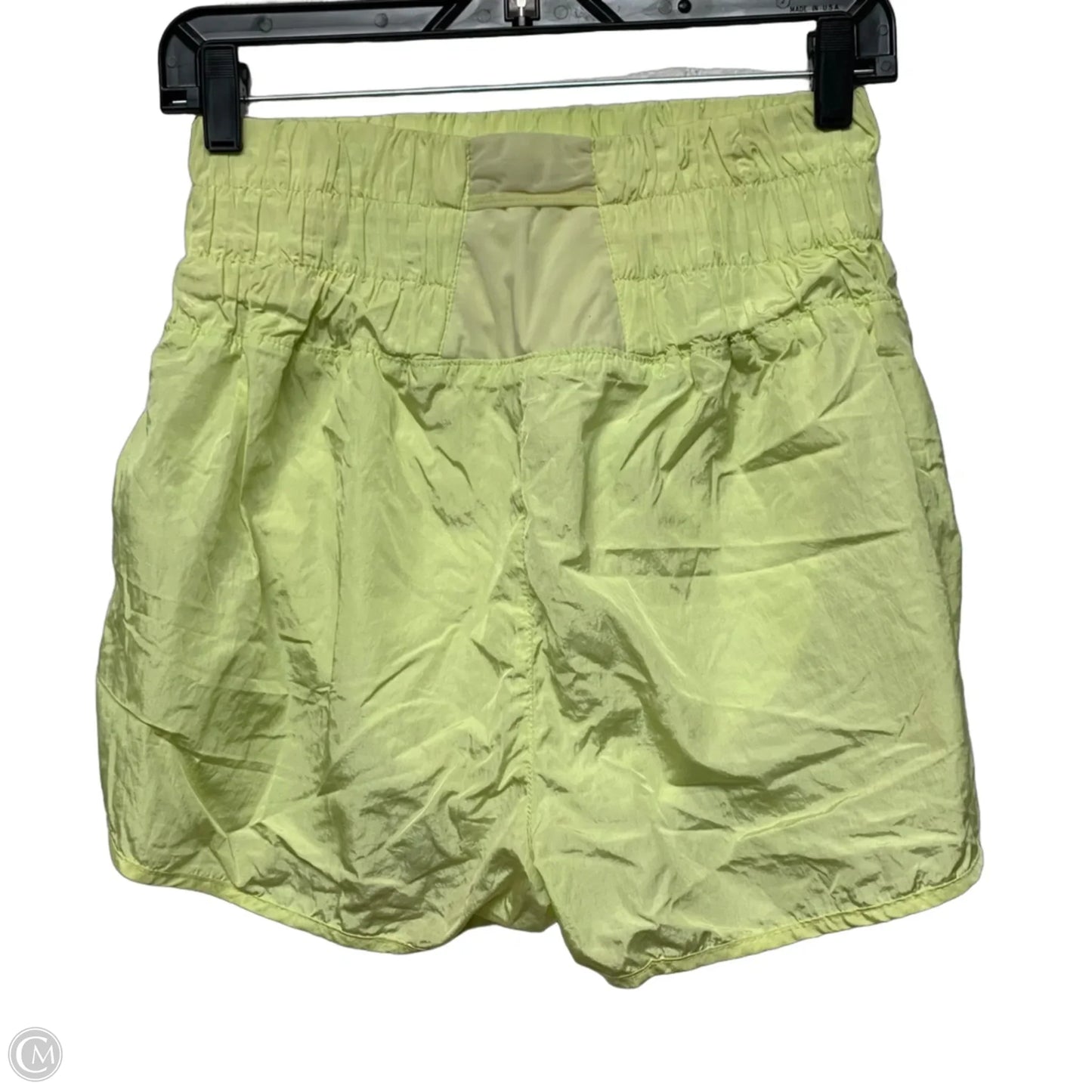 Athletic Shorts By Free People In Yellow, Size: L