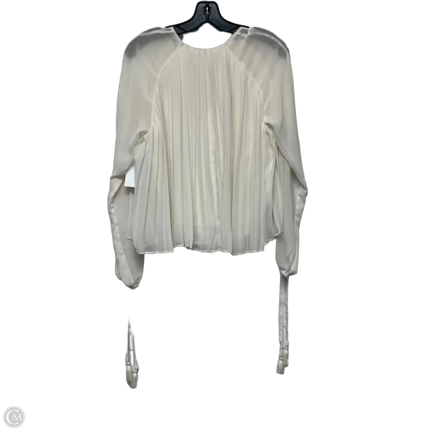Blouse Designer By Rebecca Minkoff In Cream, Size: Xs