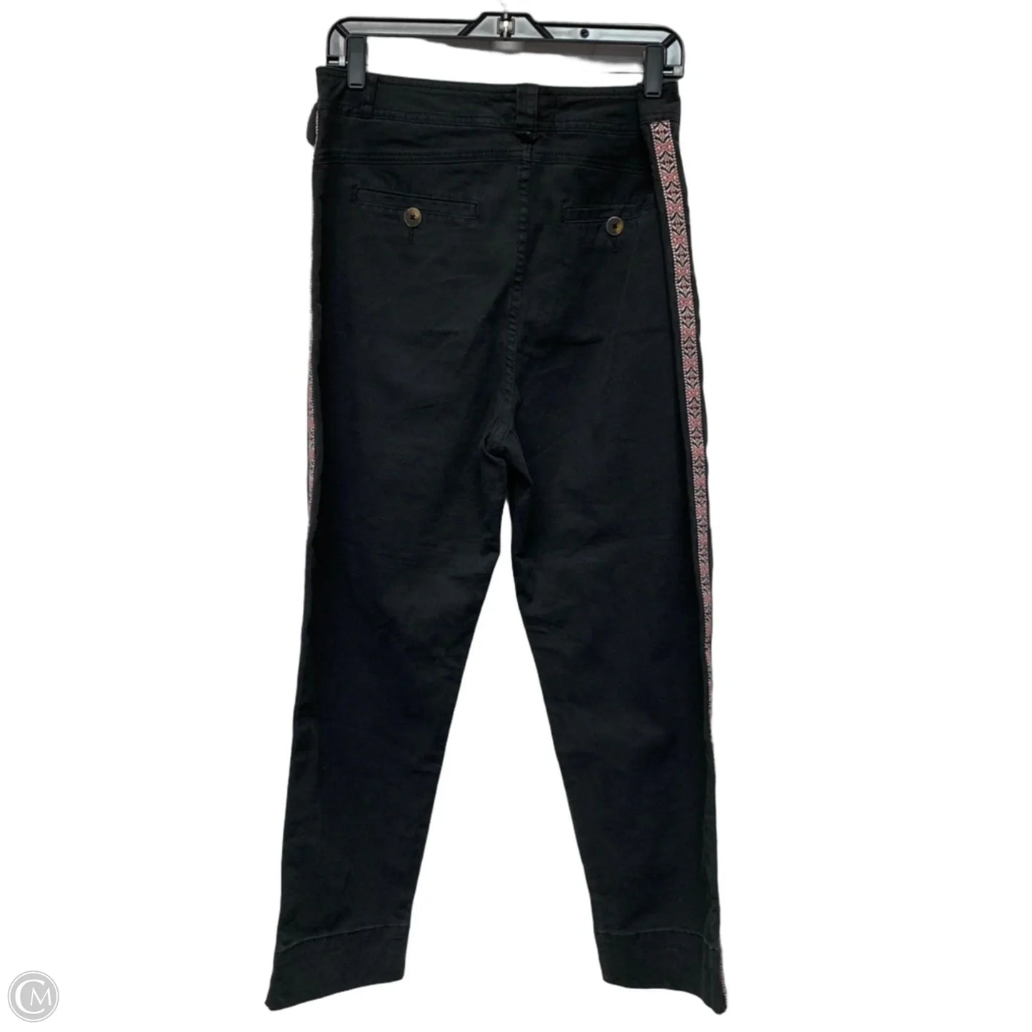 Jeans Boyfriend By Anthropologie In Black Denim, Size: 8