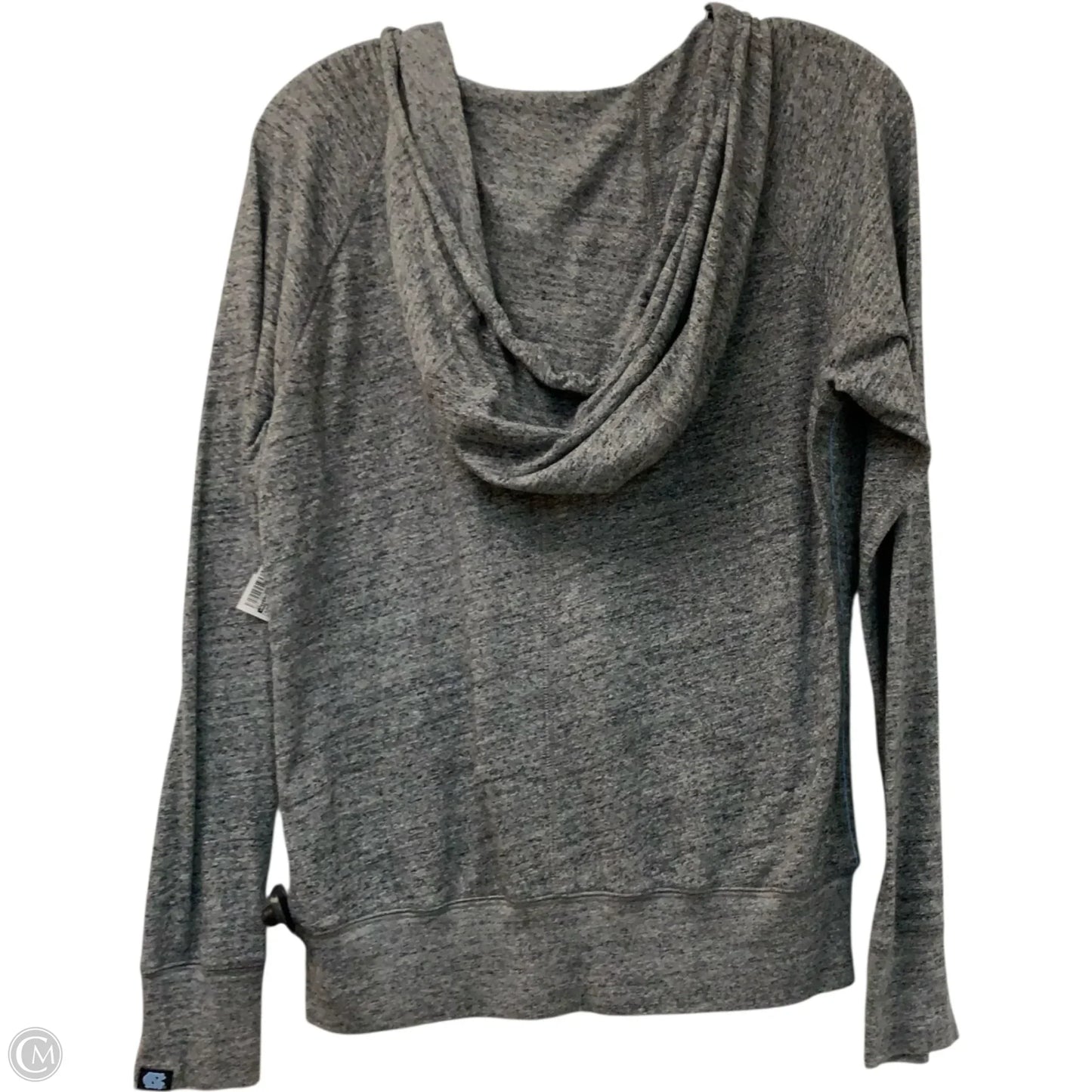 Athletic Jacket By Nike Apparel In Grey, Size: S