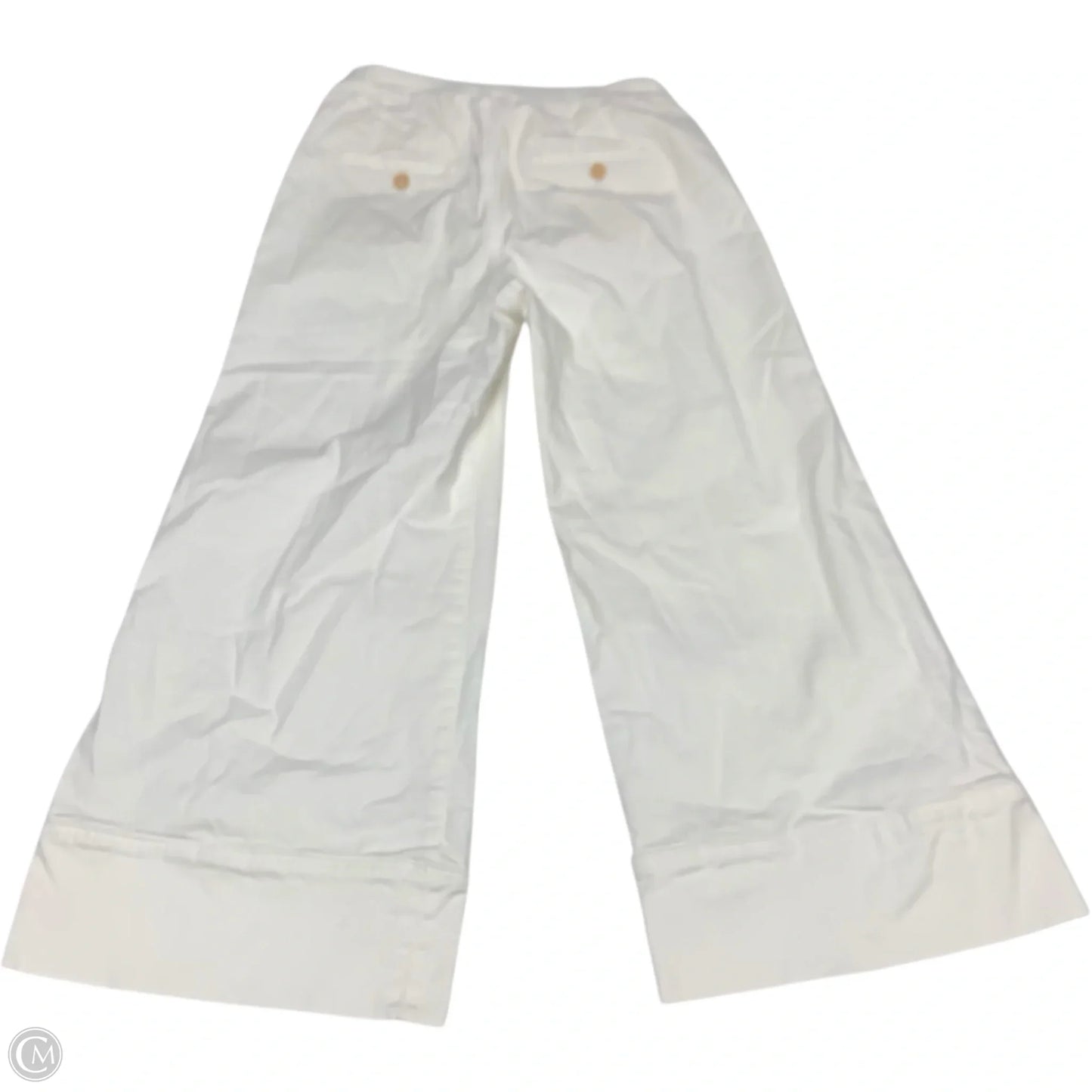 Pants Wide Leg By Anthropologie In White, Size: S