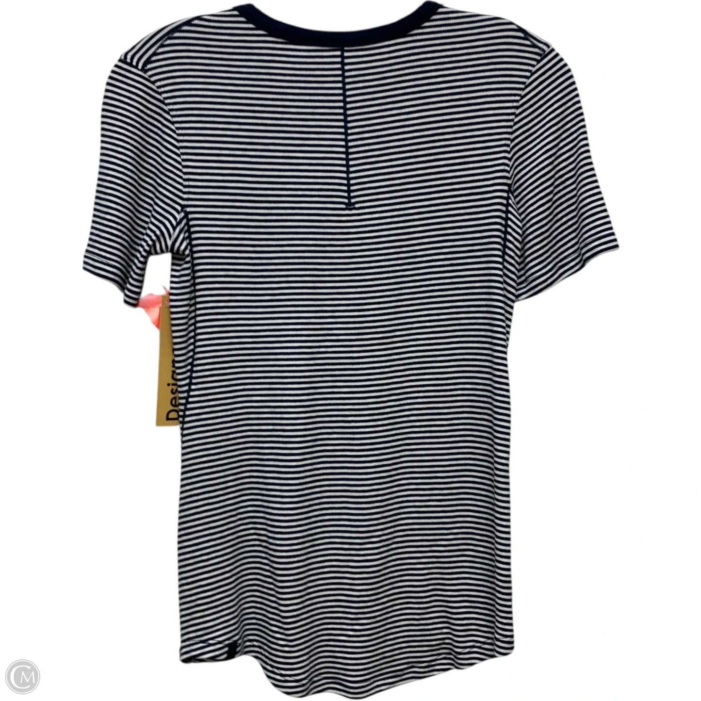 Athletic Top Short Sleeve By Lululemon In Blue, Size: M