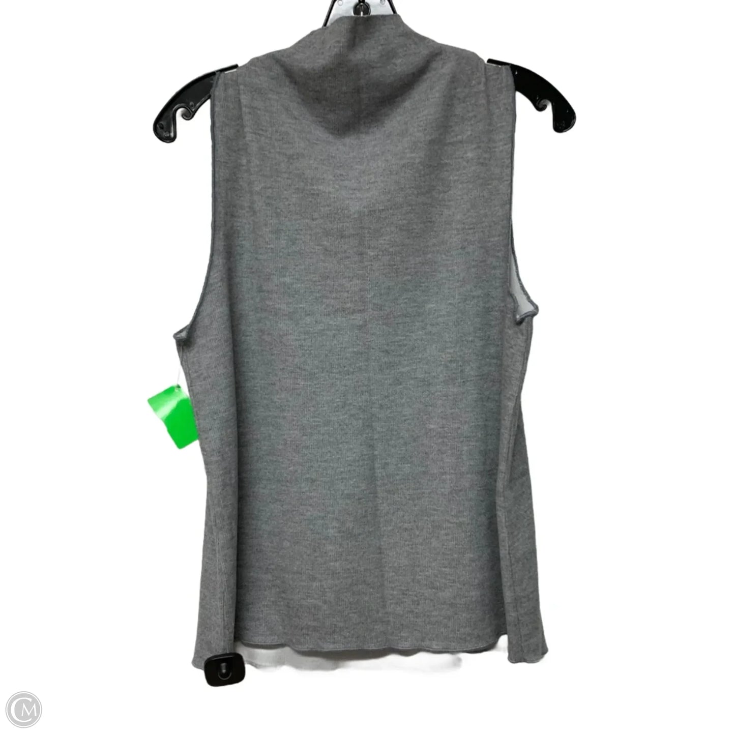 Vest Sweater By Mustard Seed In Grey, Size: M