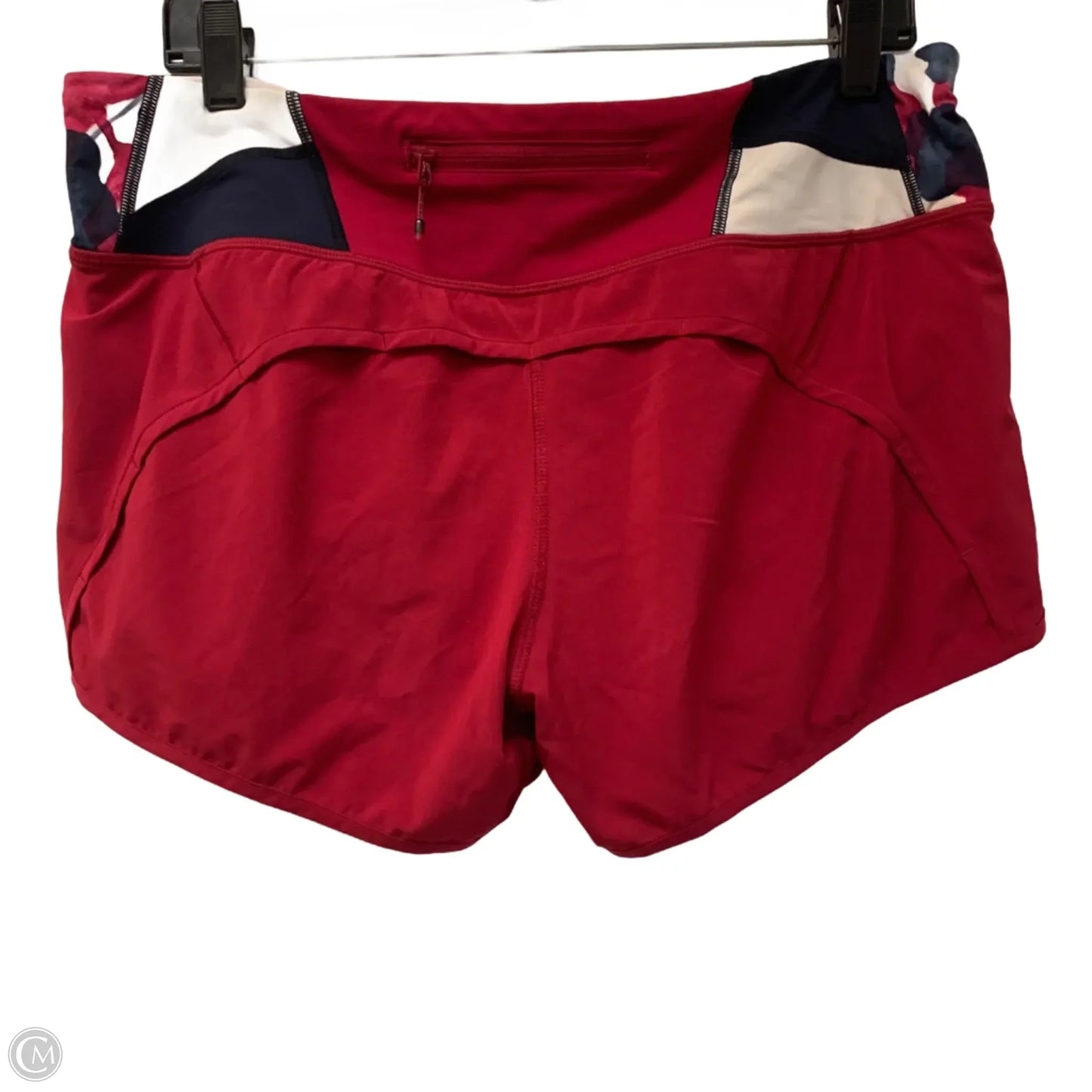 Athletic Shorts By Lululemon In Purple, Size: M