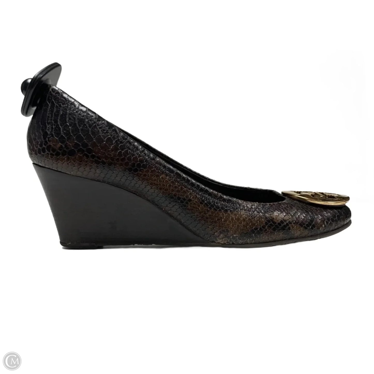 Shoes Designer By Tory Burch In Brown, Size: 9.5