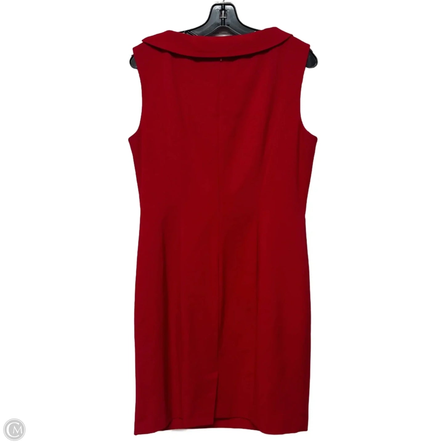 Dress Work By Calvin Klein In Red, Size: L