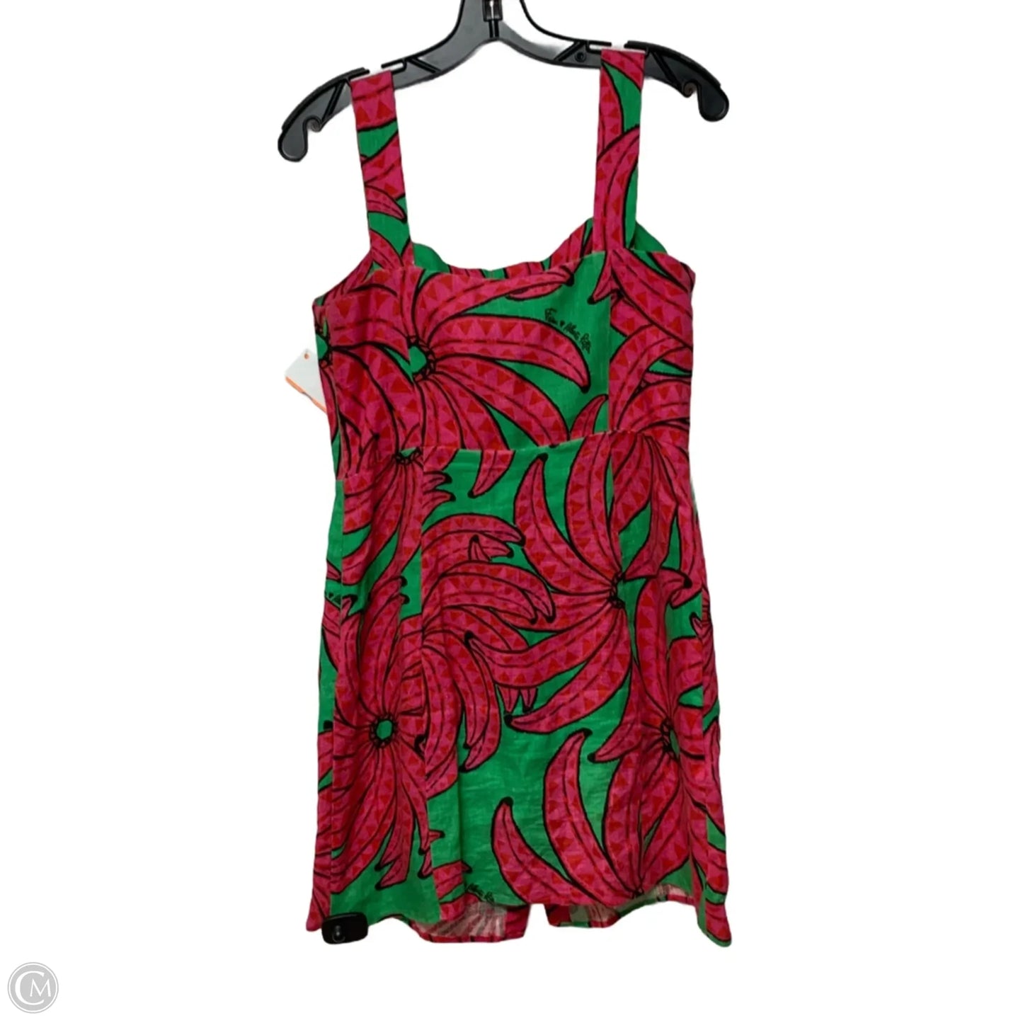 Dress Designer By Farm Rio In Green & Red, Size: M