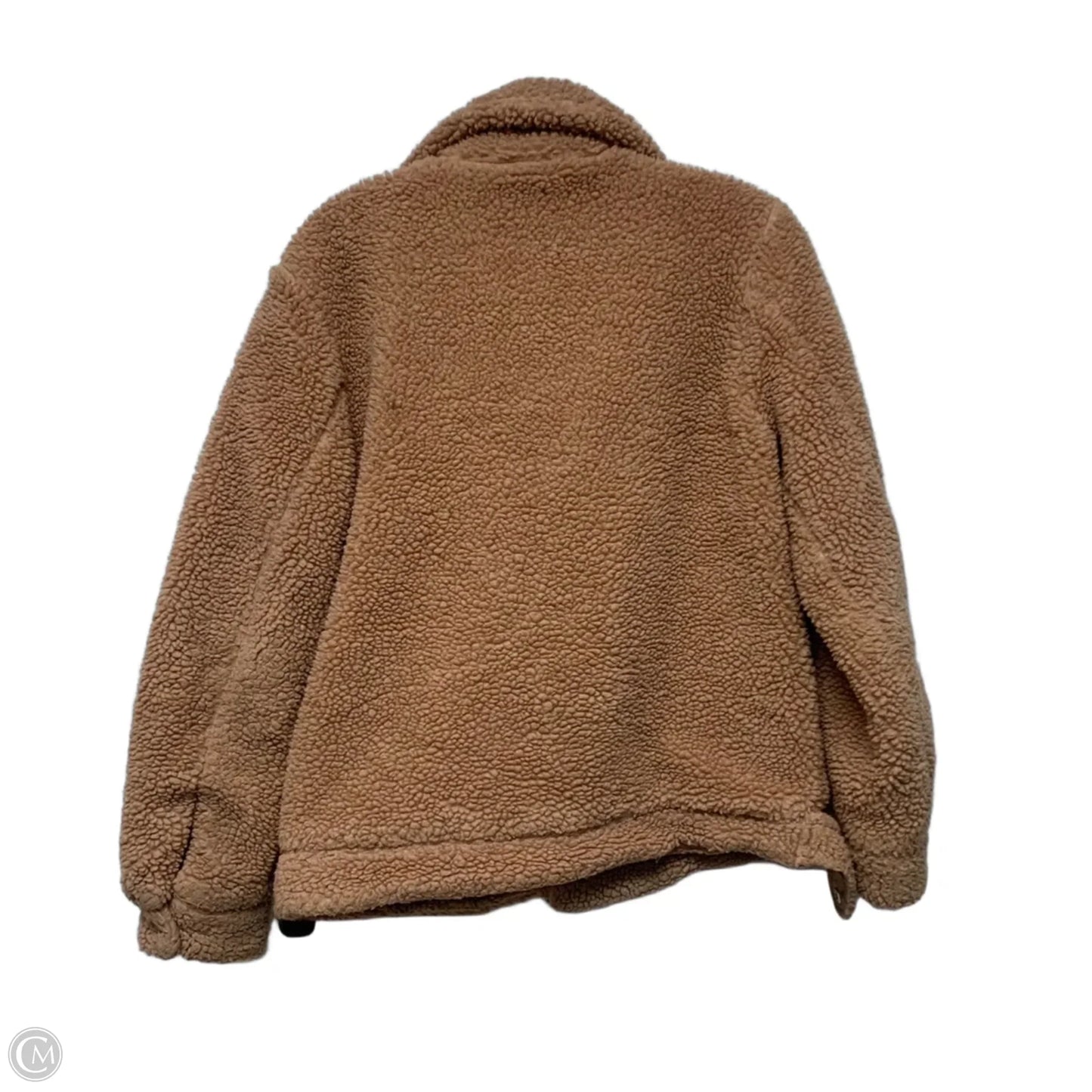 Jacket Faux Fur & Sherpa By Boohoo Boutique In Brown, Size: S