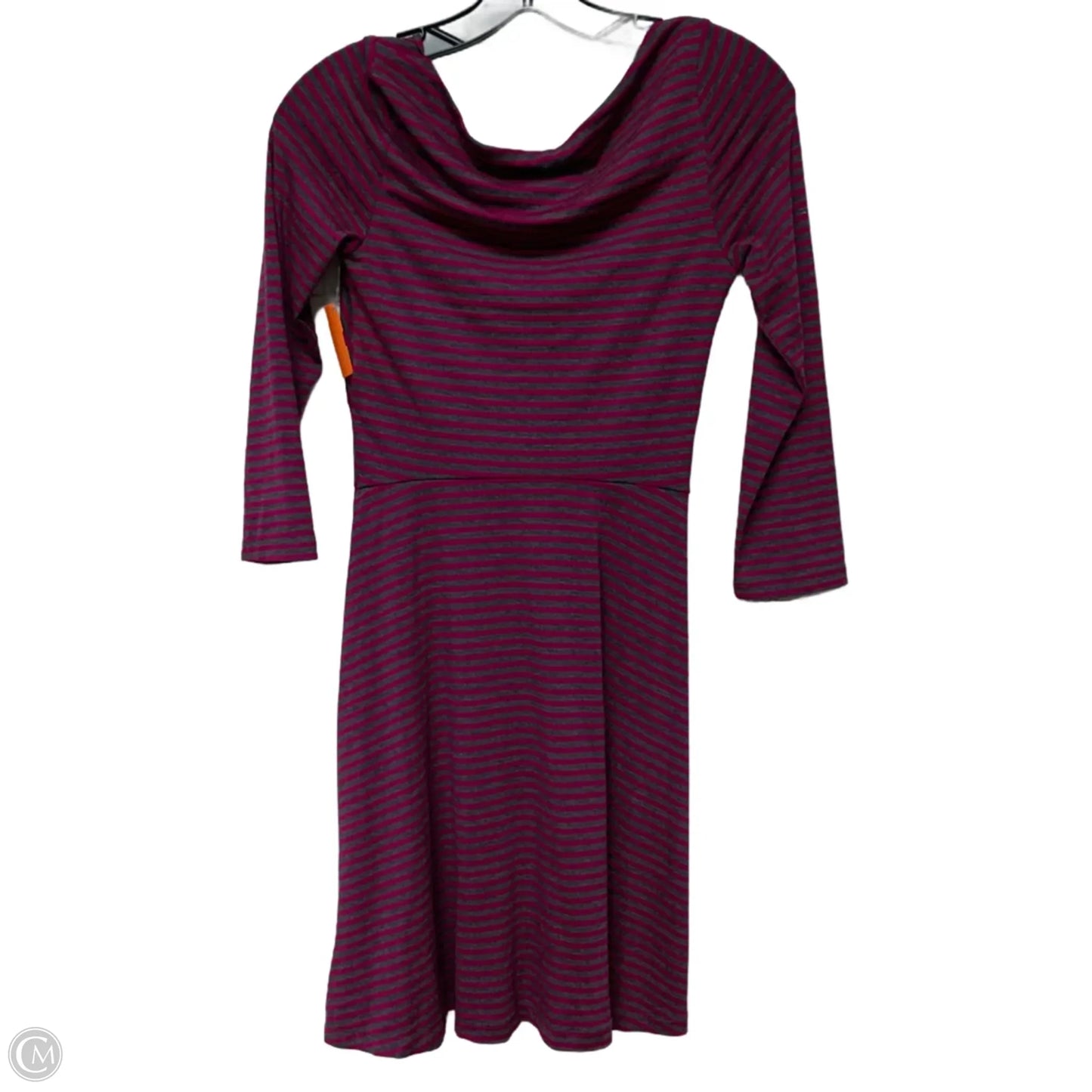 Dress Casual Midi By Anthropologie In Striped Pattern, Size: Xs