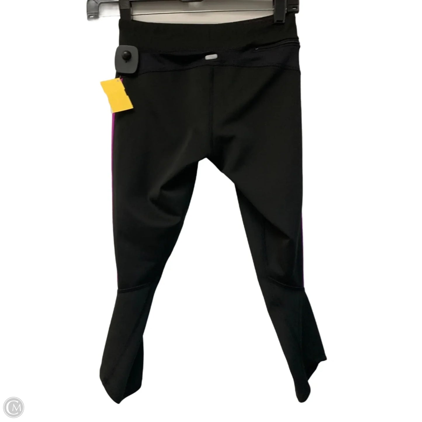 Athletic Leggings Capris By Adidas In Black, Size: S