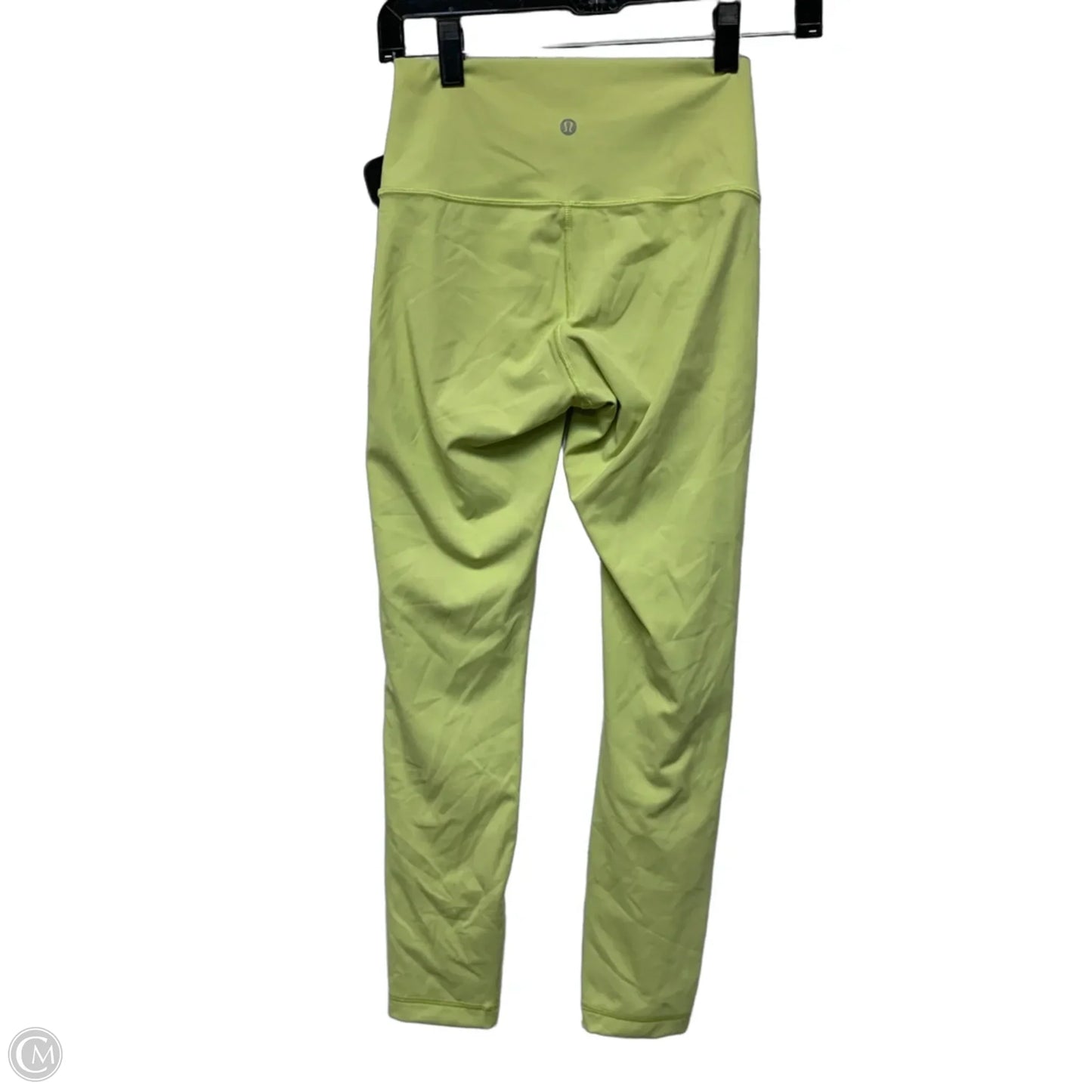 Athletic Leggings By Lululemon In Yellow, Size: S