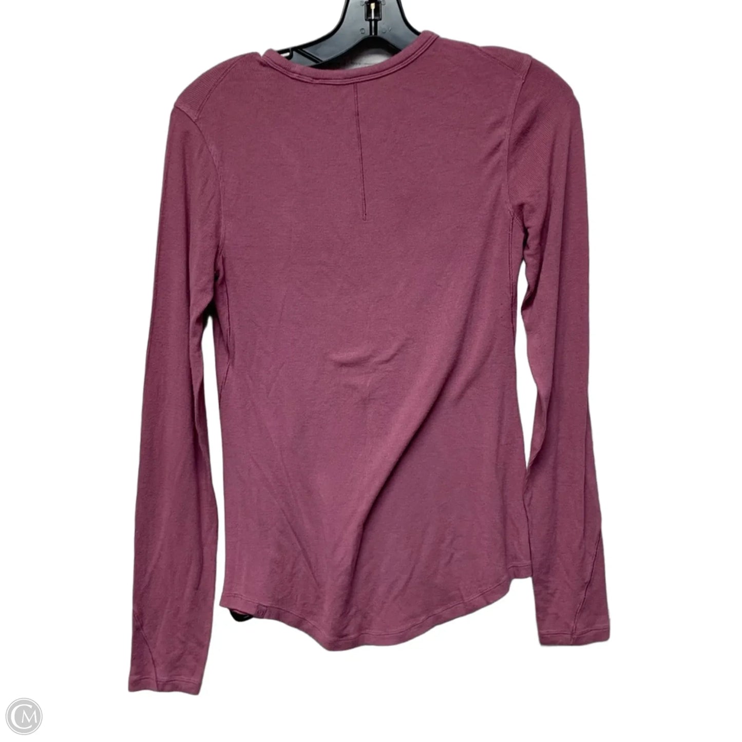 Top Long Sleeve By Lululemon In Purple, Size: S