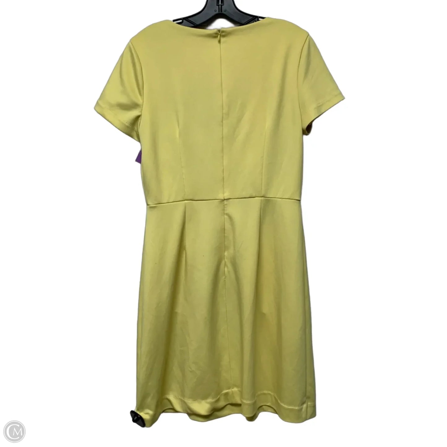 Dress Casual Short By Betsey Johnson In Yellow, Size: M