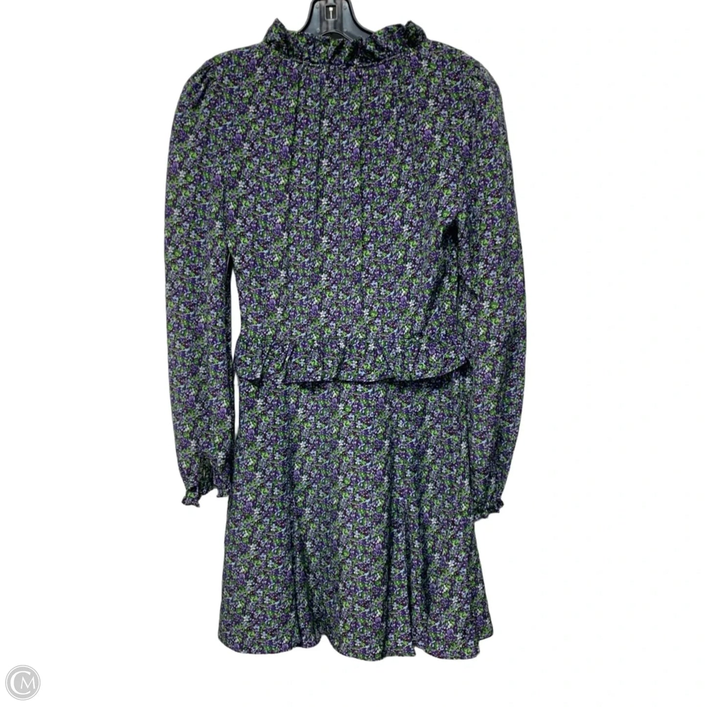 Dress Casual Short By Les Reveries In Floral Print, Size: Xs