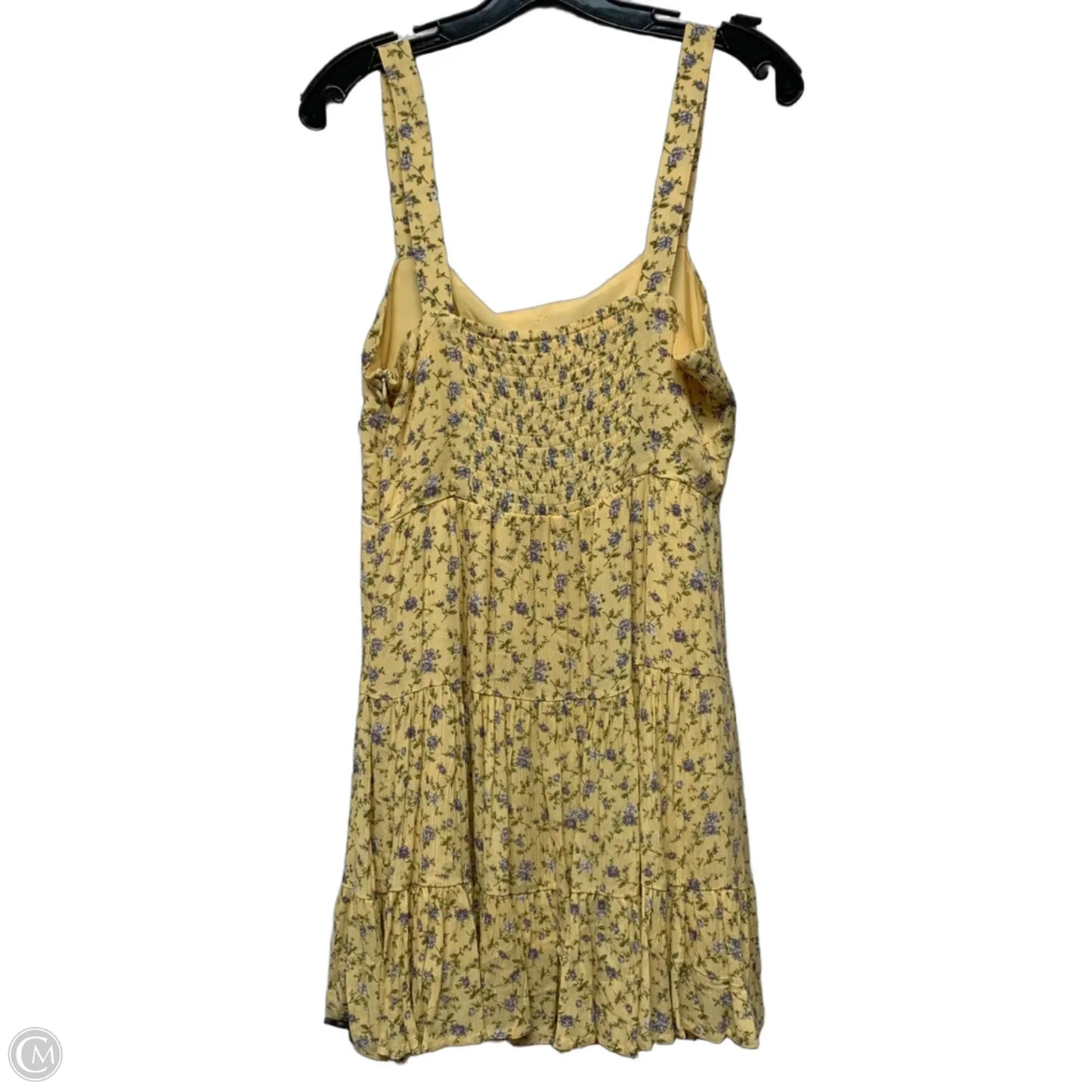 Dress Casual Short By Forever 21 In Yellow, Size: L