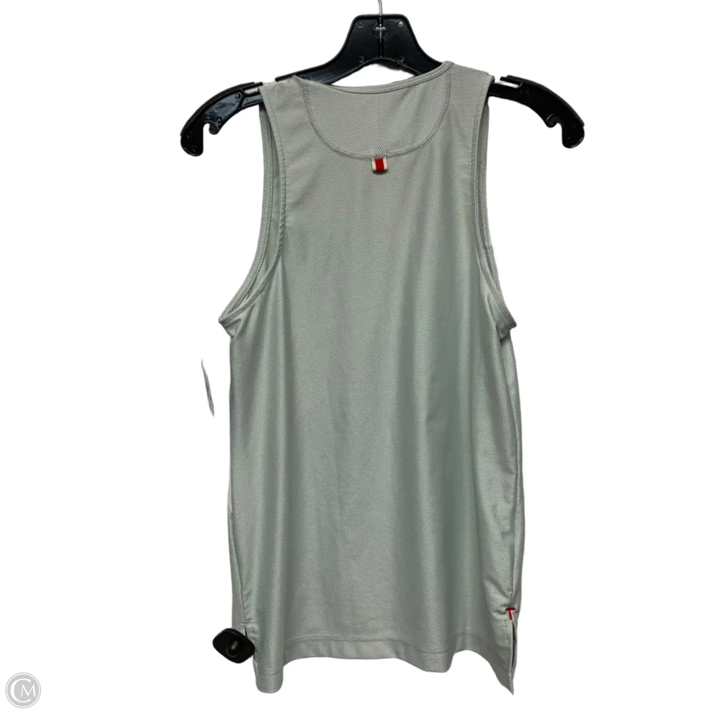 Athletic Tank Top By Tracksmith In Cream & Green, Size: S