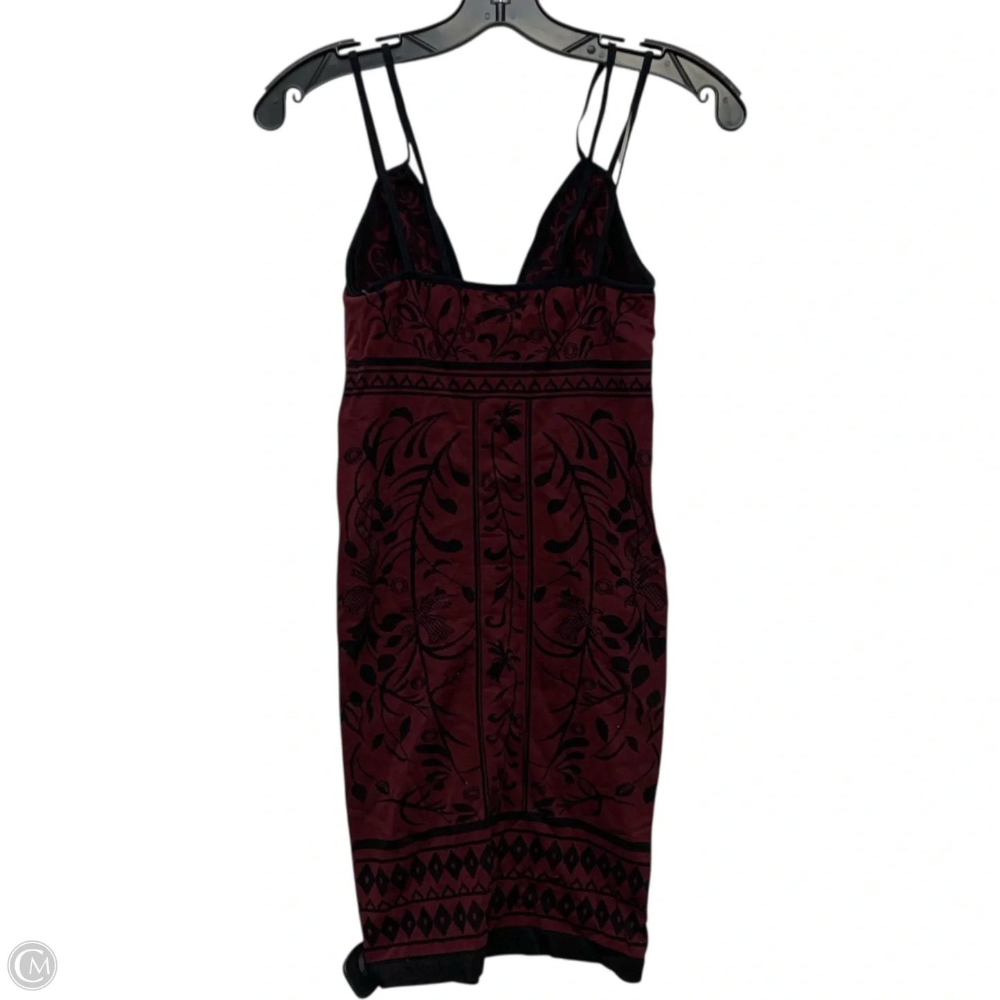 Dress Casual Short By Free People In Black & Red, Size: M