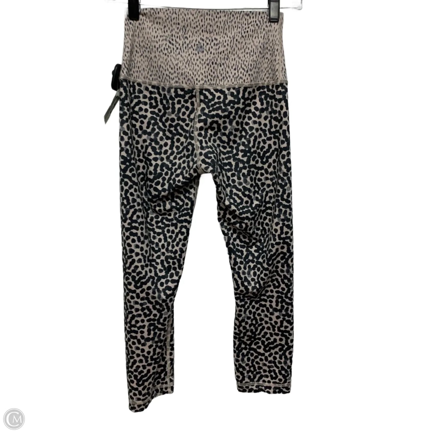 Athletic Leggings By Lululemon In Grey & Pink, Size: Xs