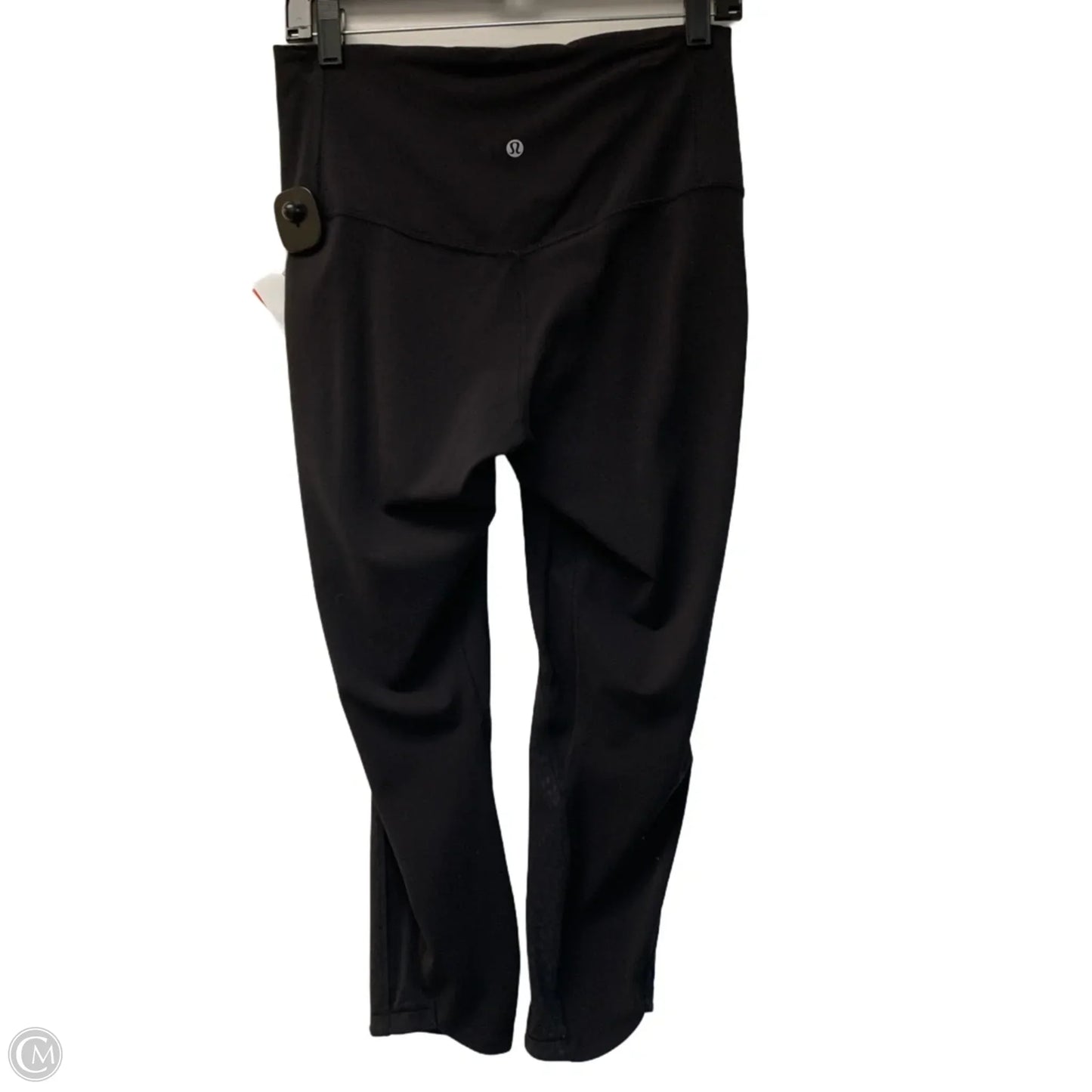 Athletic Capris By Lululemon In Black, Size: M