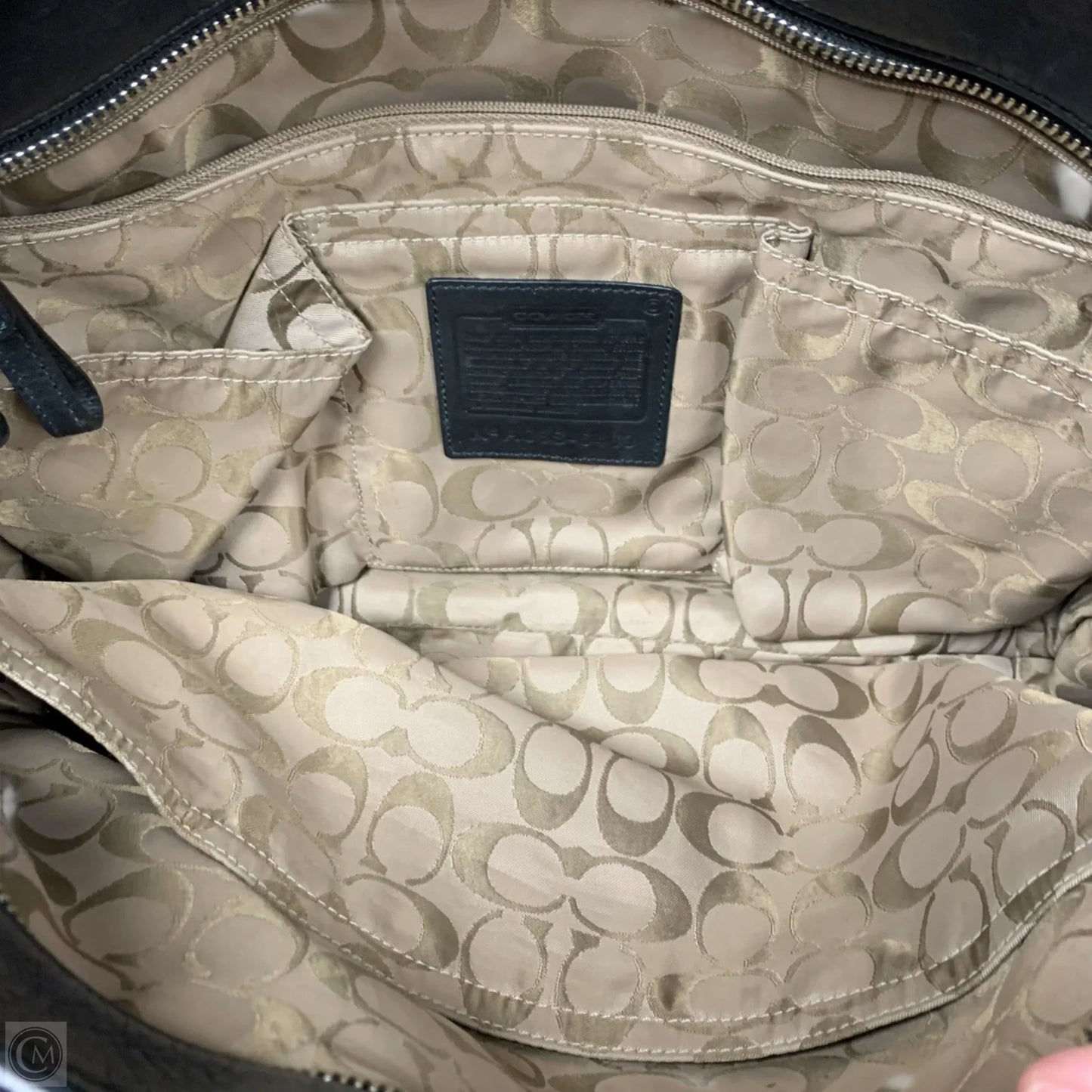 Handbag Designer By Coach, Size: Large