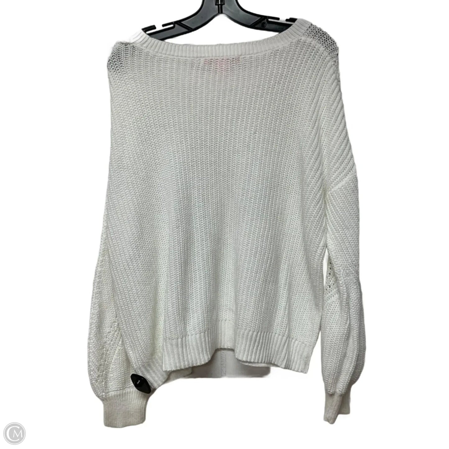 Sweater Designer By Lilly Pulitzer In White, Size: L