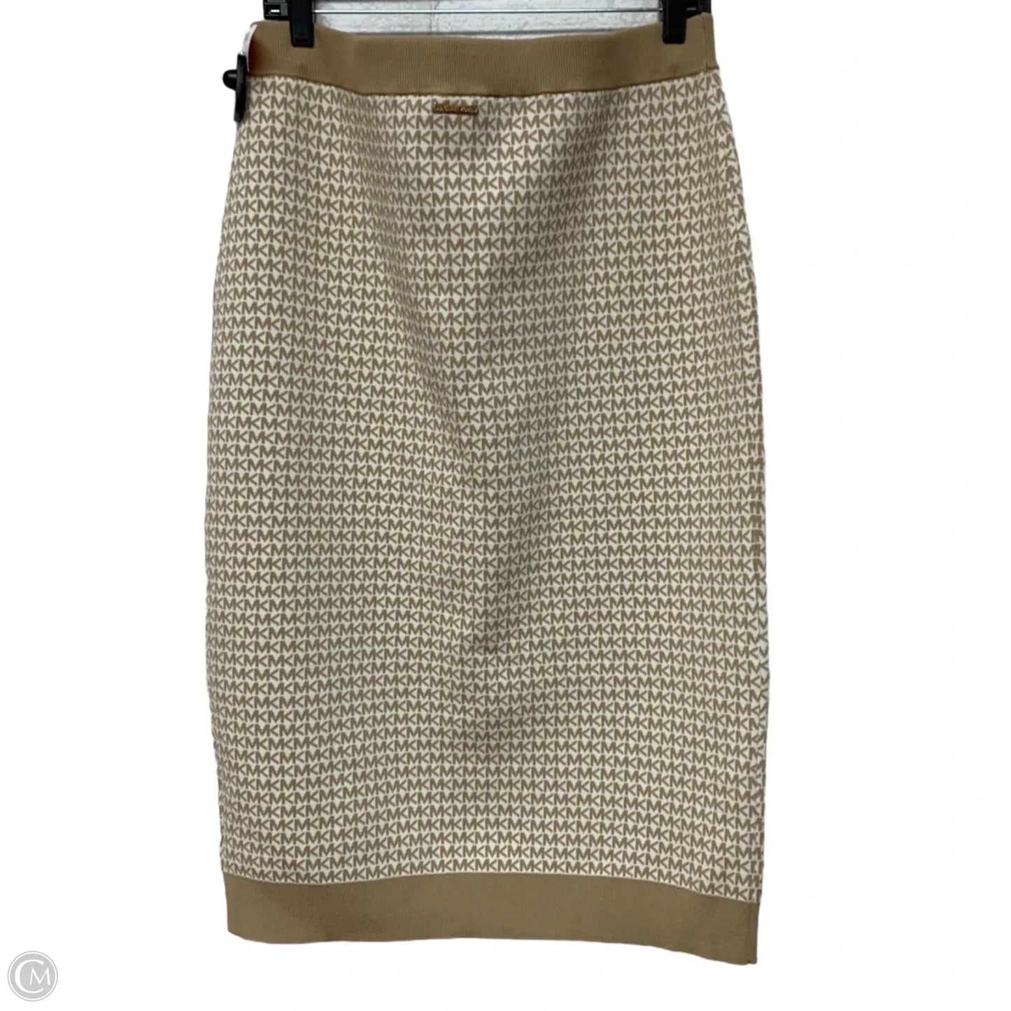 Skirt Maxi By Michael By Michael Kors In Cream & White, Size: Xl