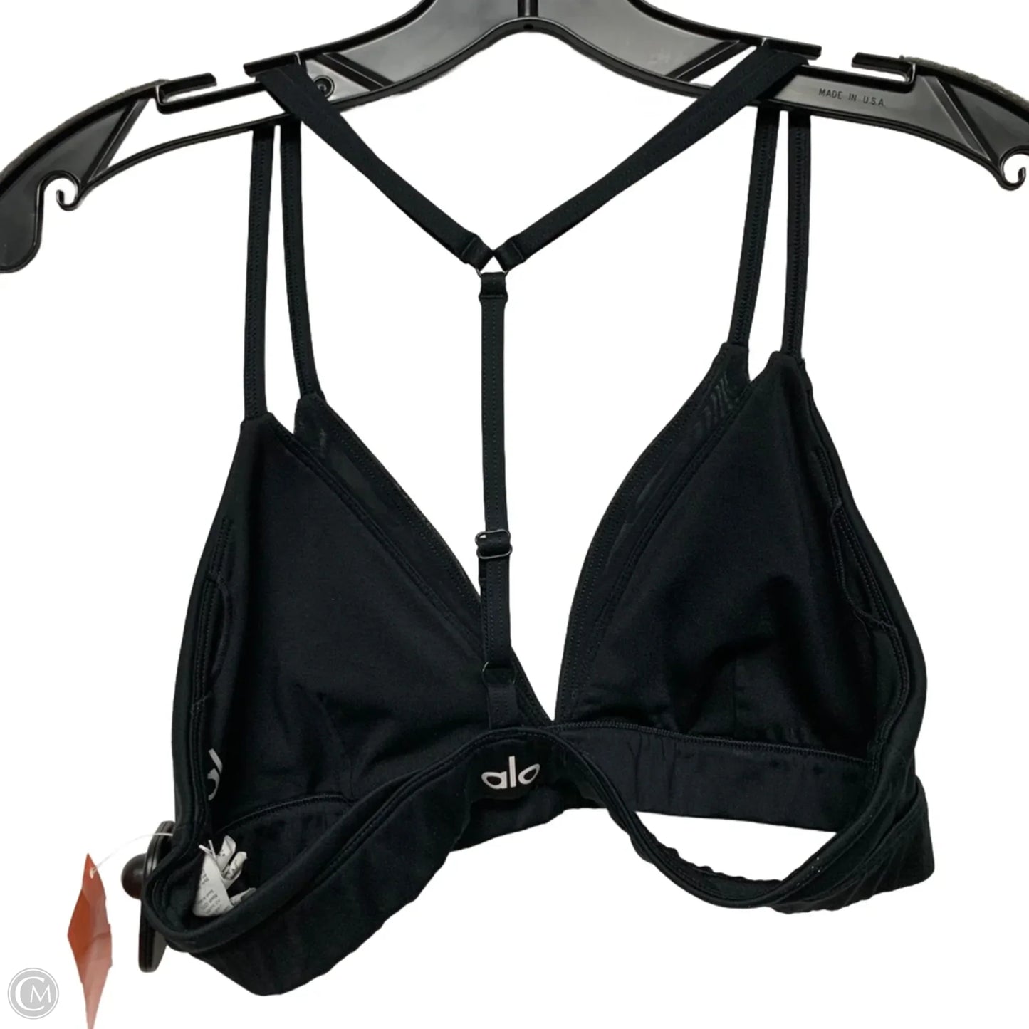 Athletic Bra By Alo In Black, Size: M