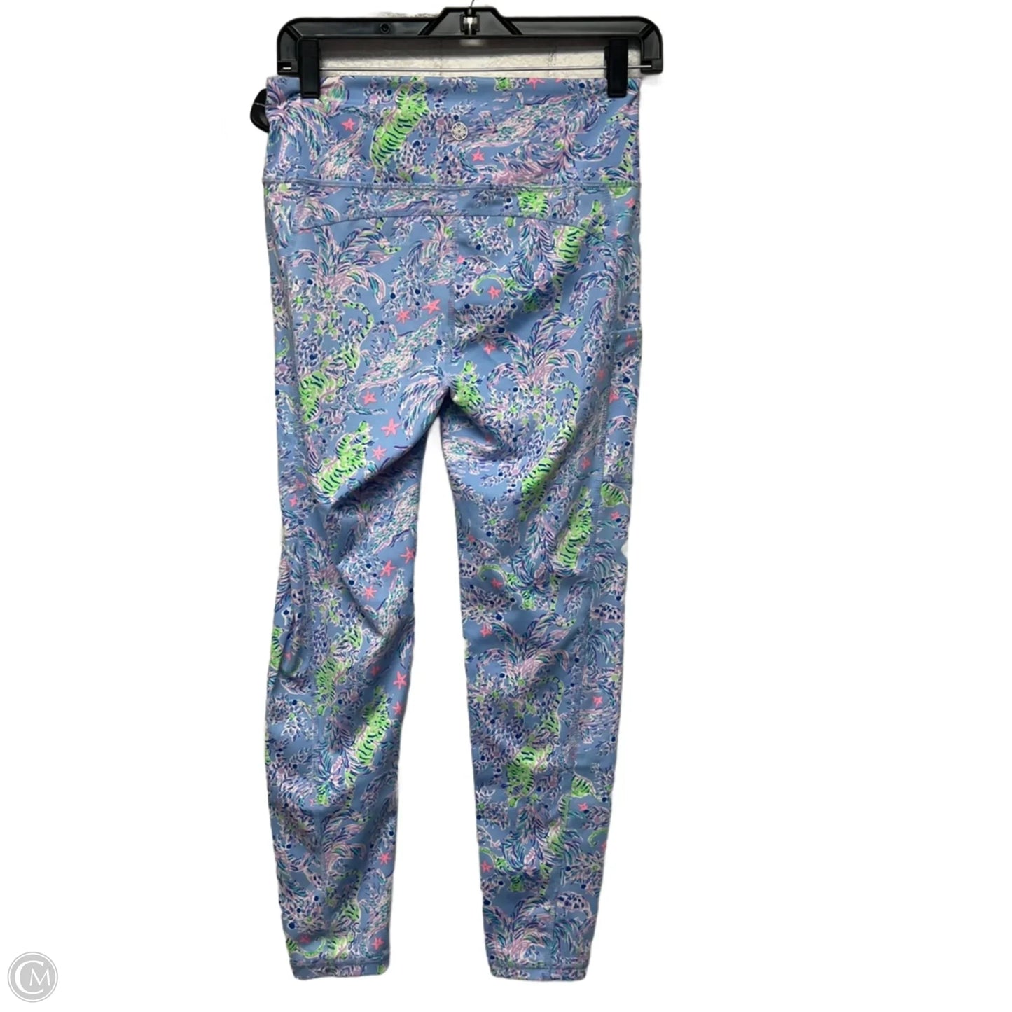Pants Designer By Lilly Pulitzer In Blue & Purple, Size: M