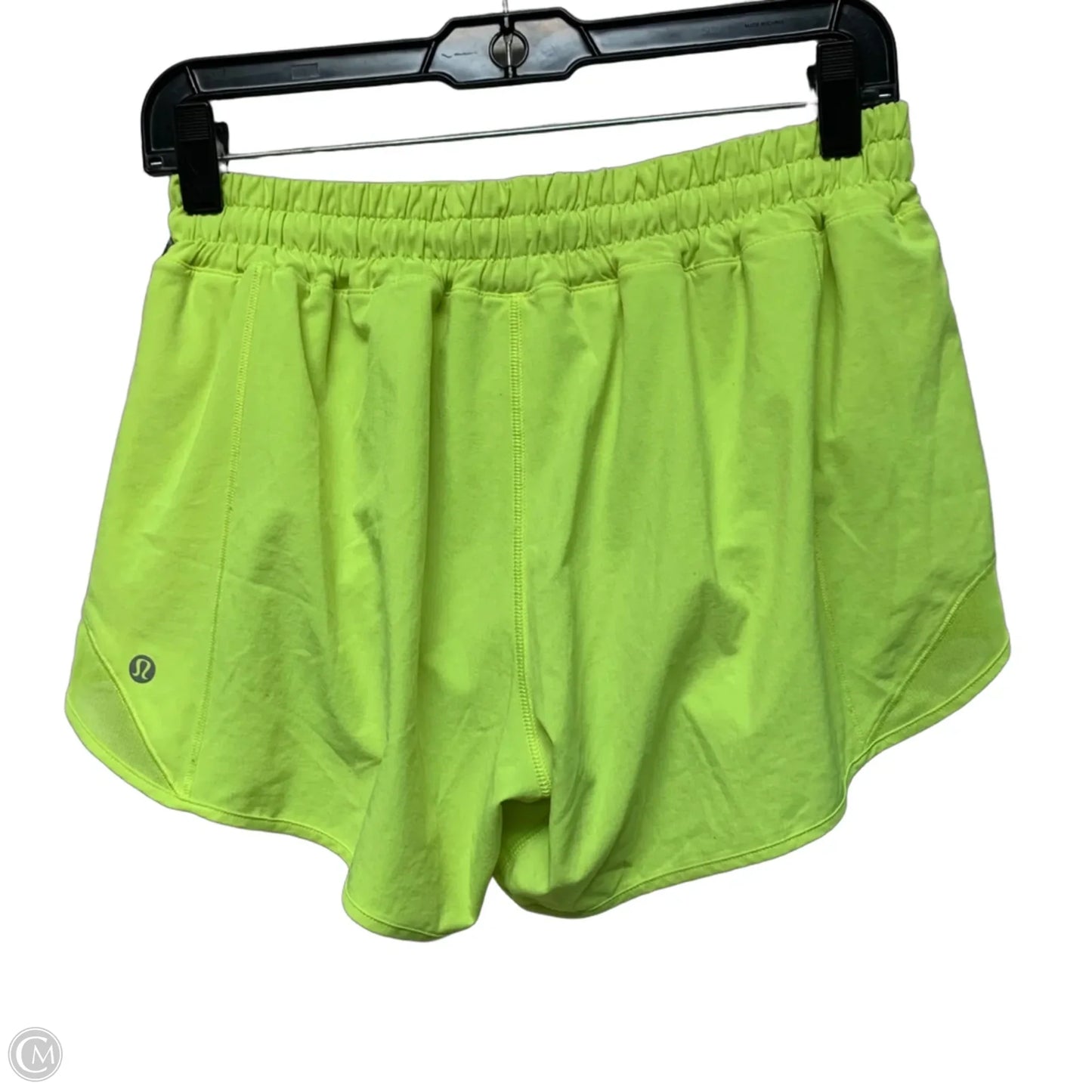 Athletic Shorts By Lululemon In Yellow, Size: M