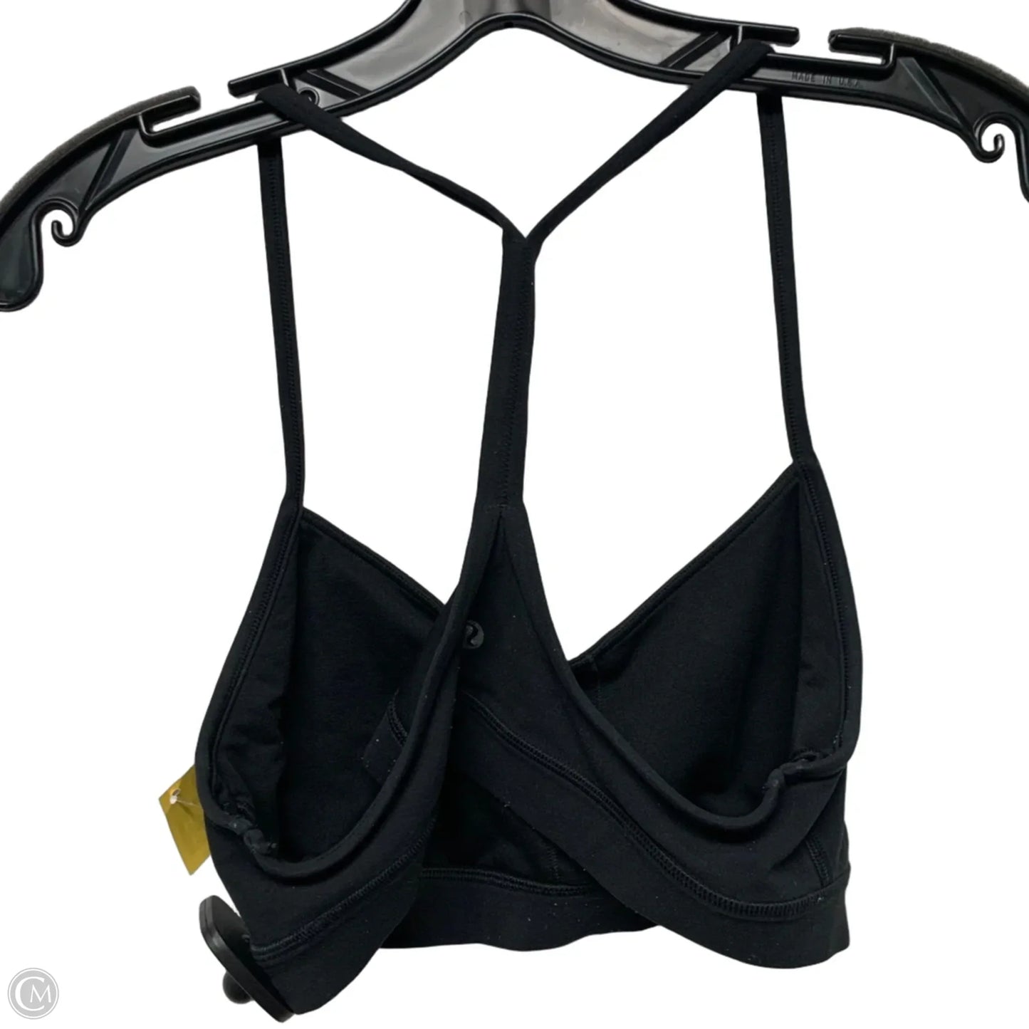 Athletic Bra By Lululemon In Black, Size: S