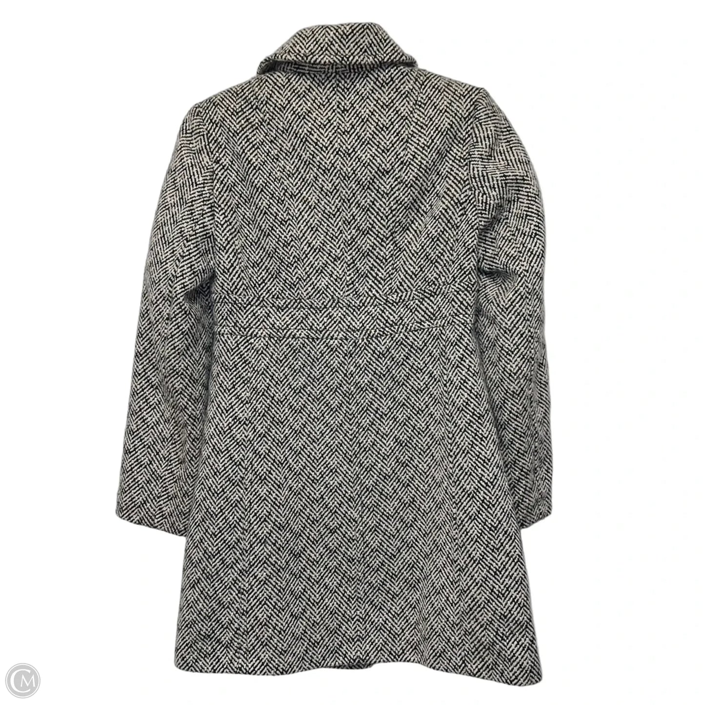 Coat Other By Ann Taylor In Black & Cream, Size: Xsp