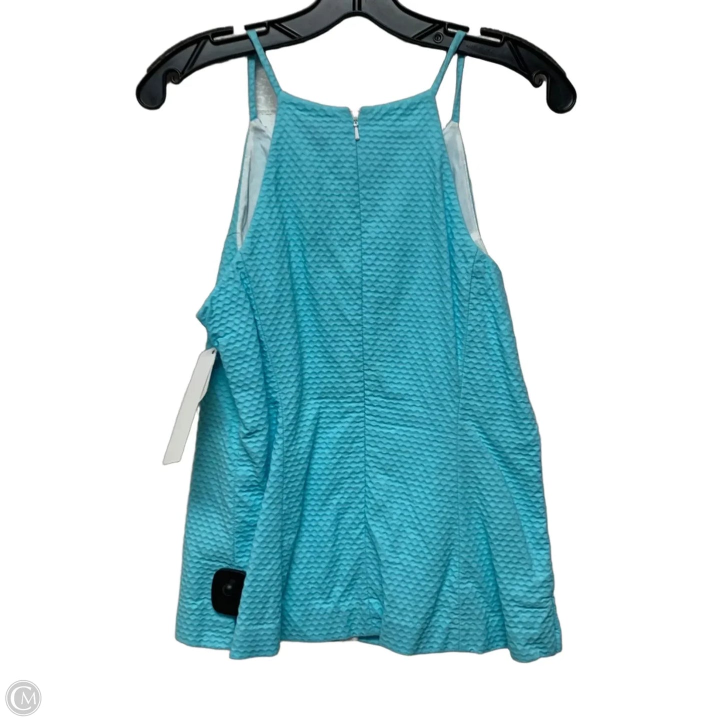 Top Sleeveless Designer By Lilly Pulitzer In Blue, Size: M