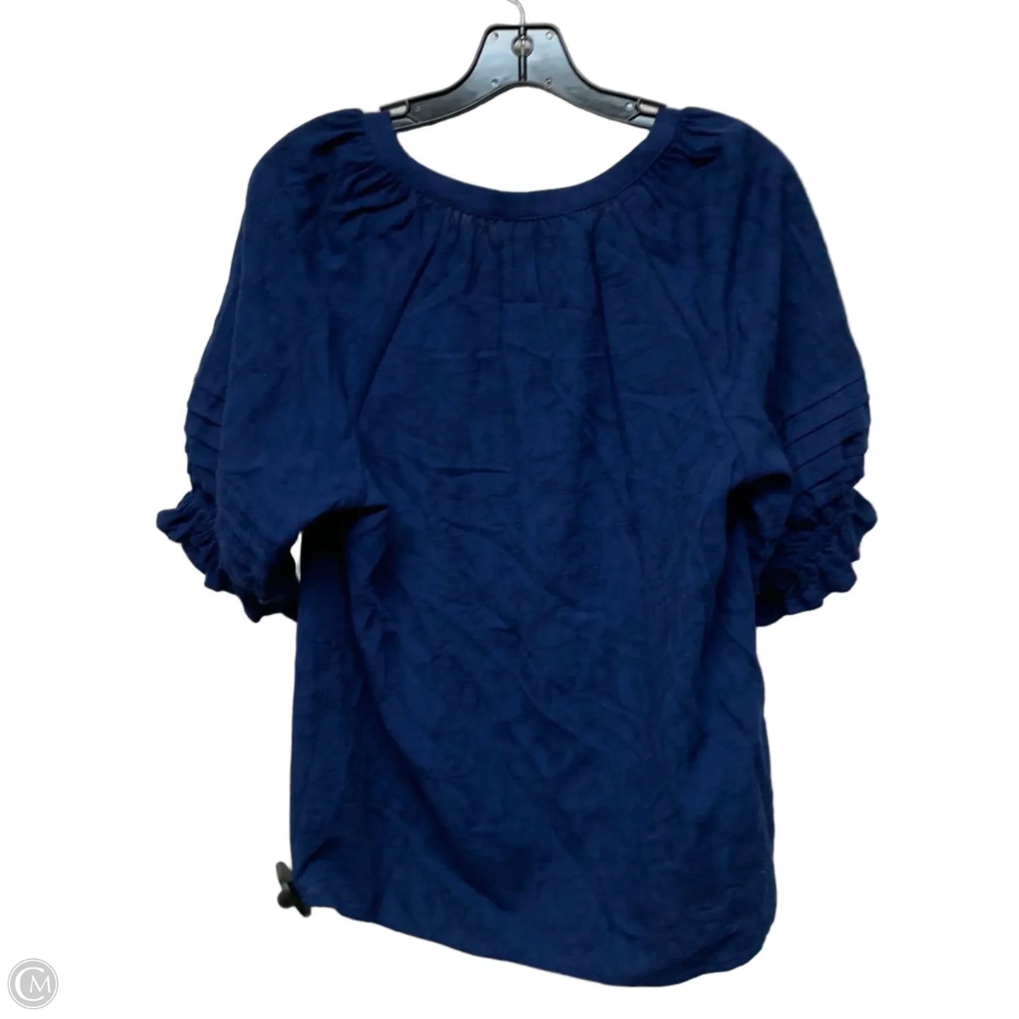 Top Short Sleeve By Philosophy In Blue, Size: S