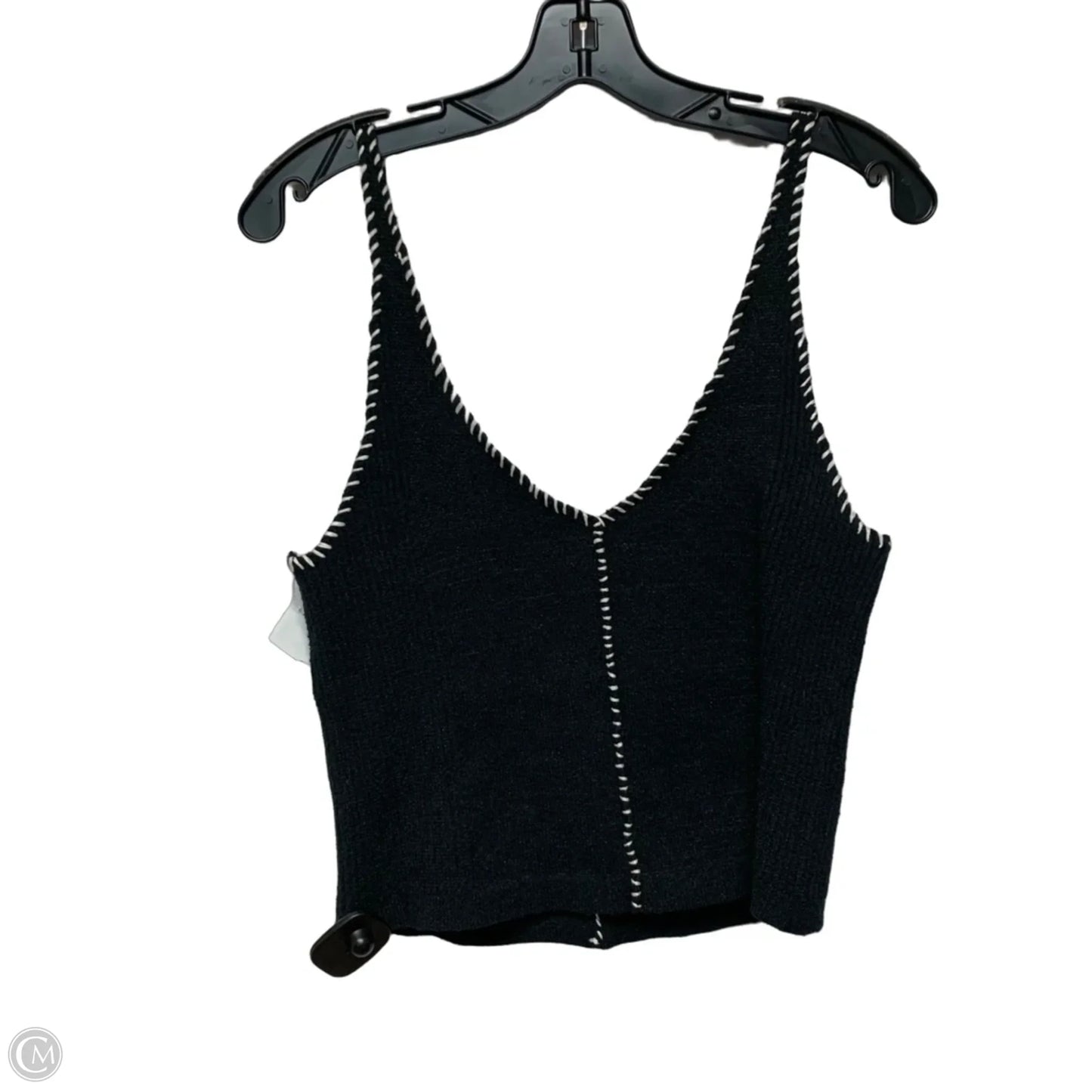 Top Sleeveless By Pilcro In Black & White, Size: S